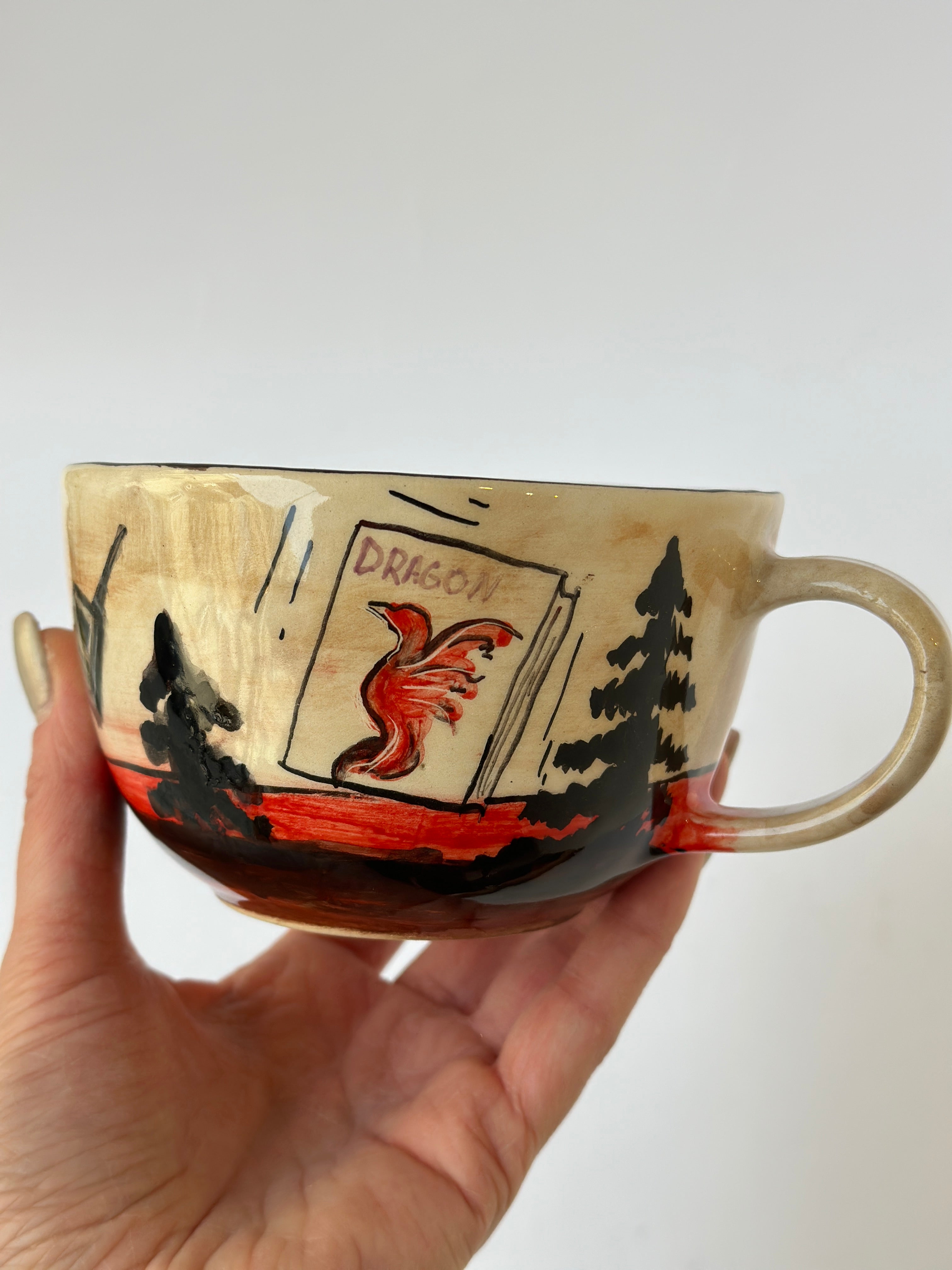 Stranger things Mike handmade mug