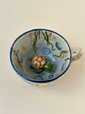 Turtle handmade mug