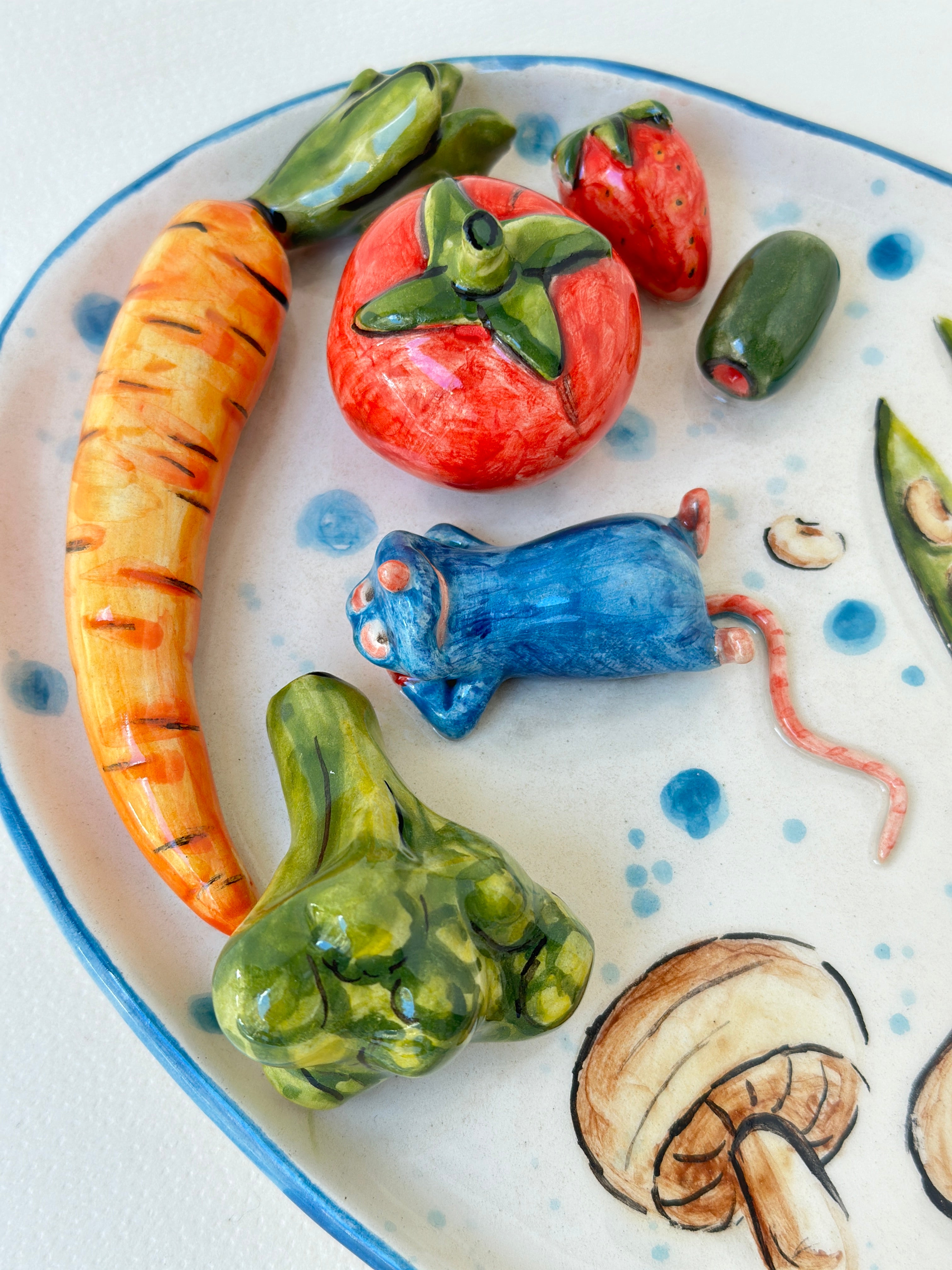Little Chef handmade plate