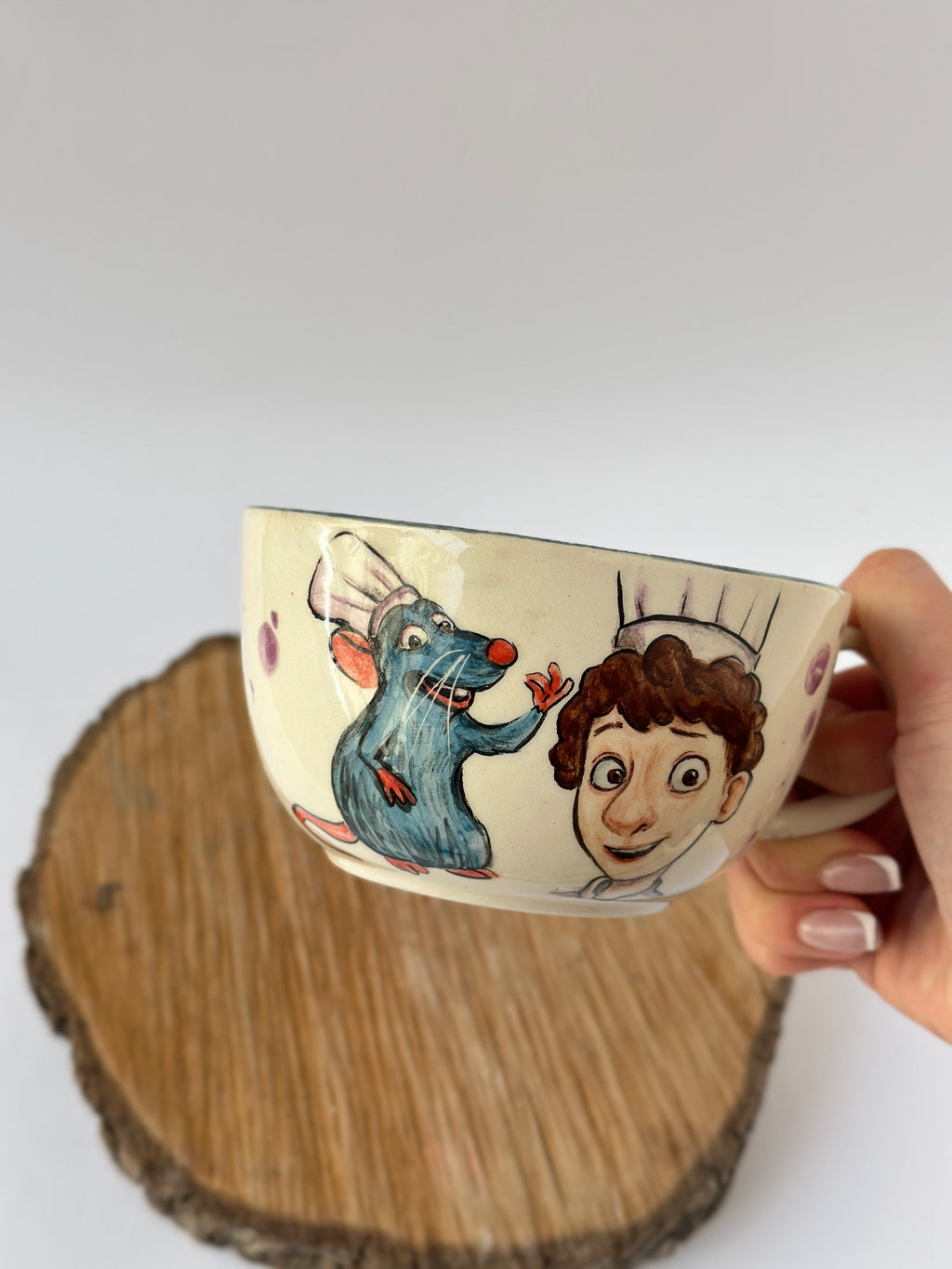 Ratatouille “Linguini” handmade mug