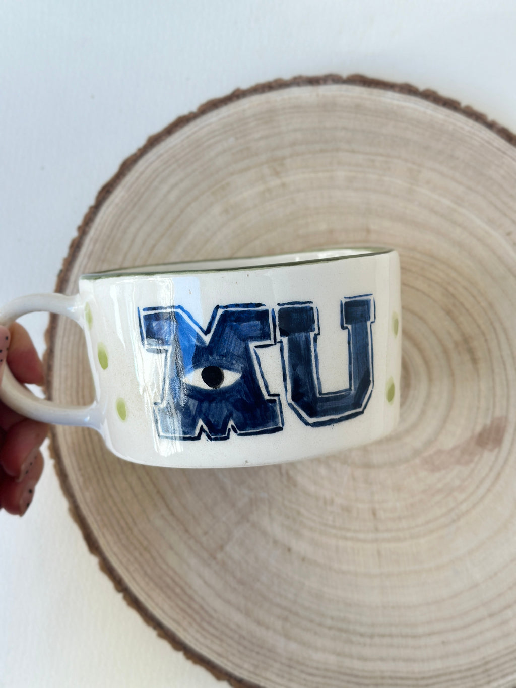 Handmade ceramic mug
