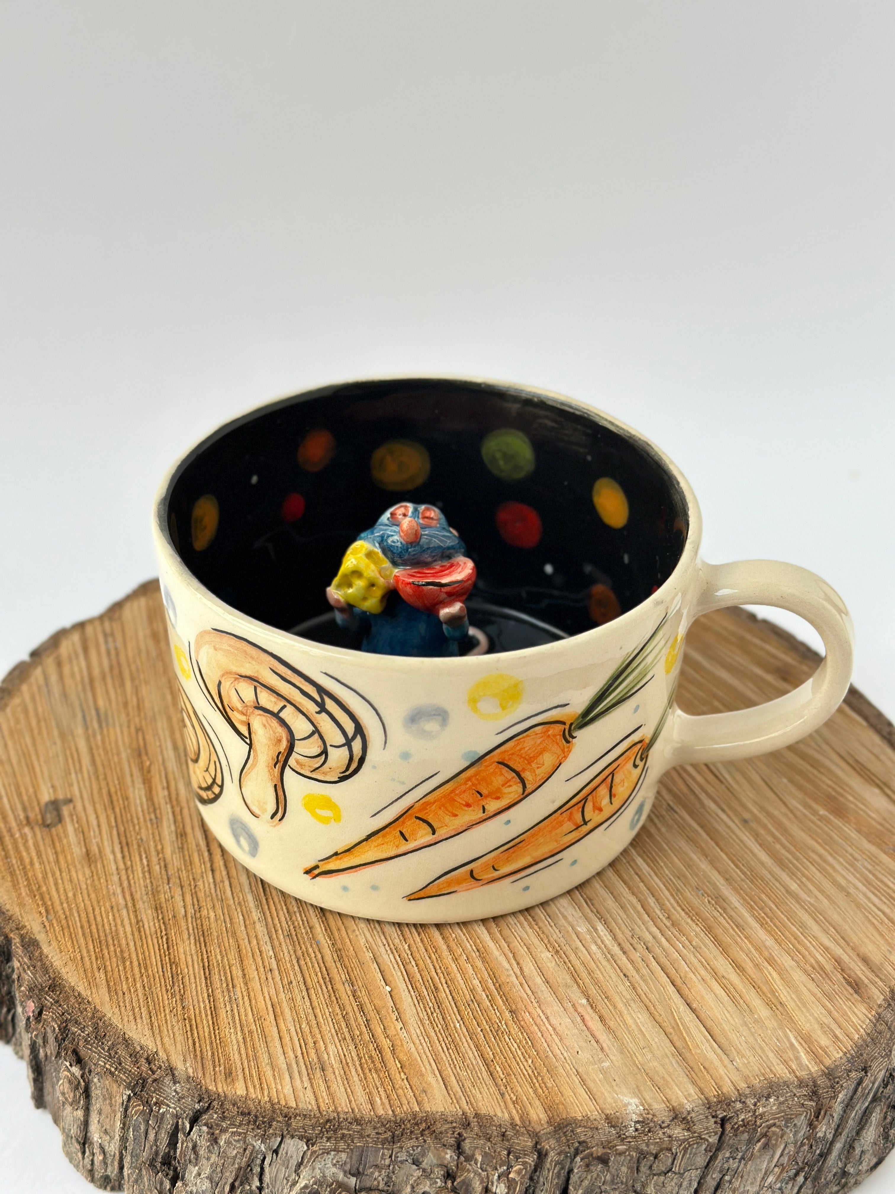 Ratatouille handmade mug