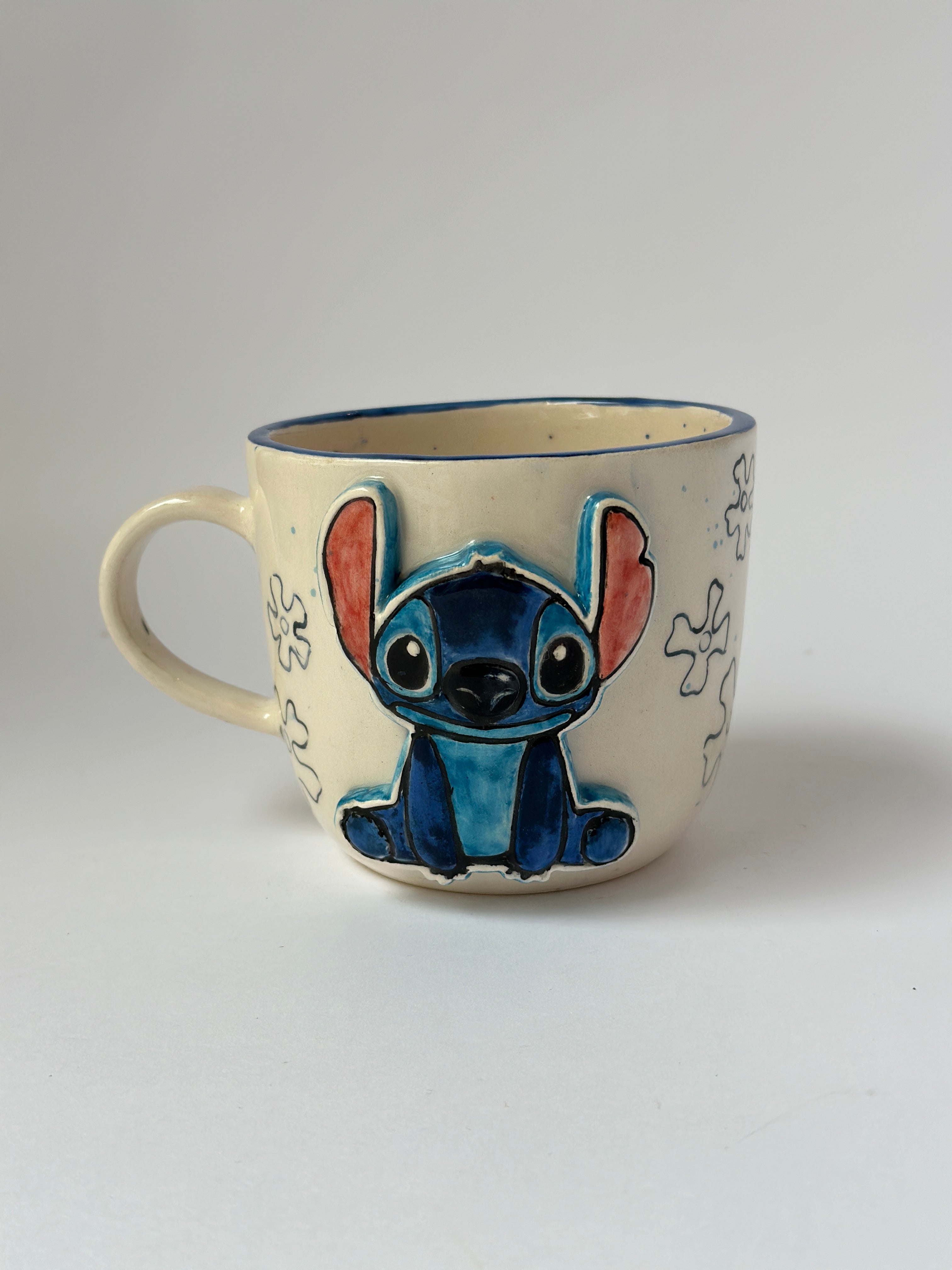 Stitch handmade mug