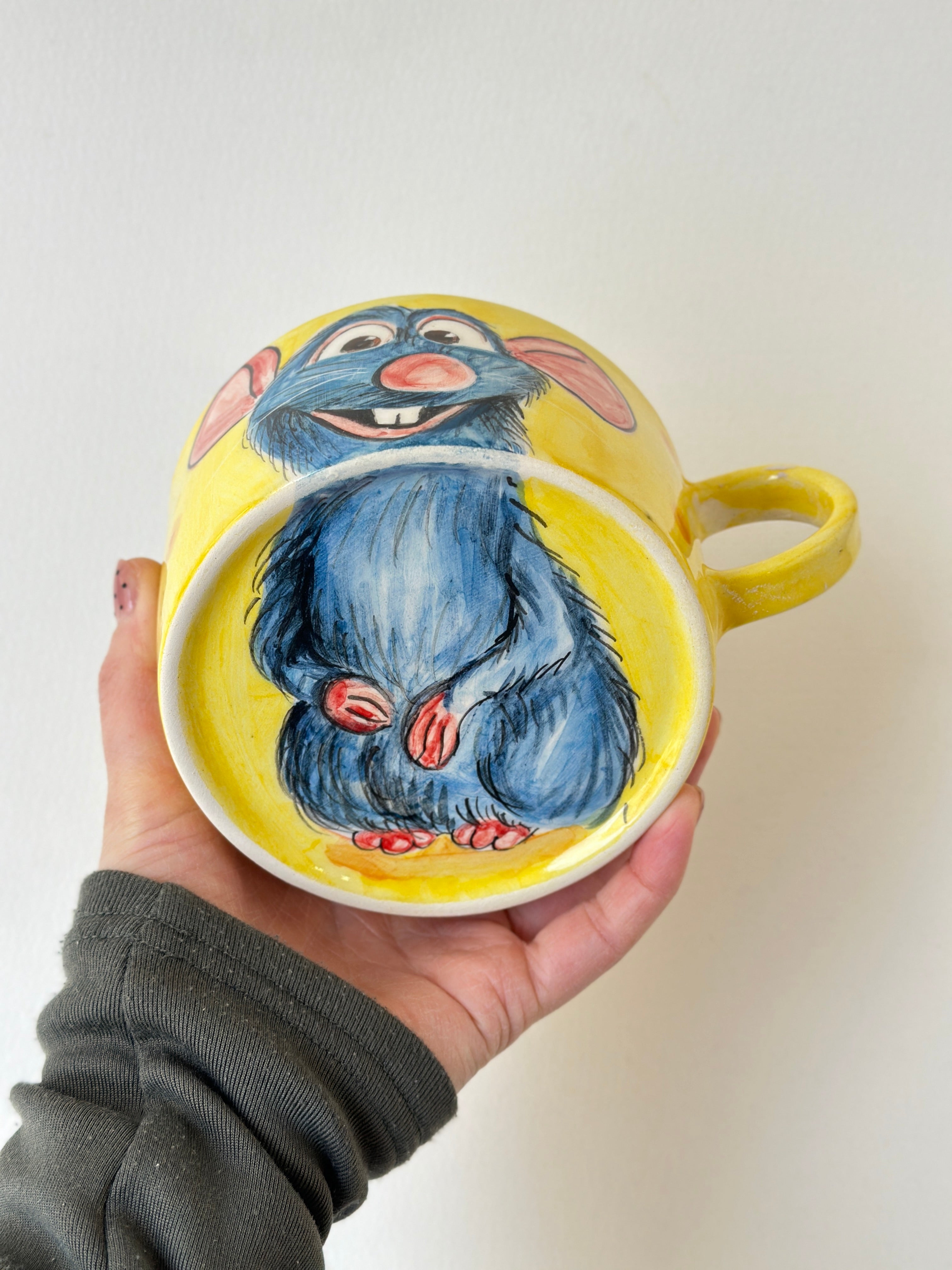 Ratatouille handmade mug
