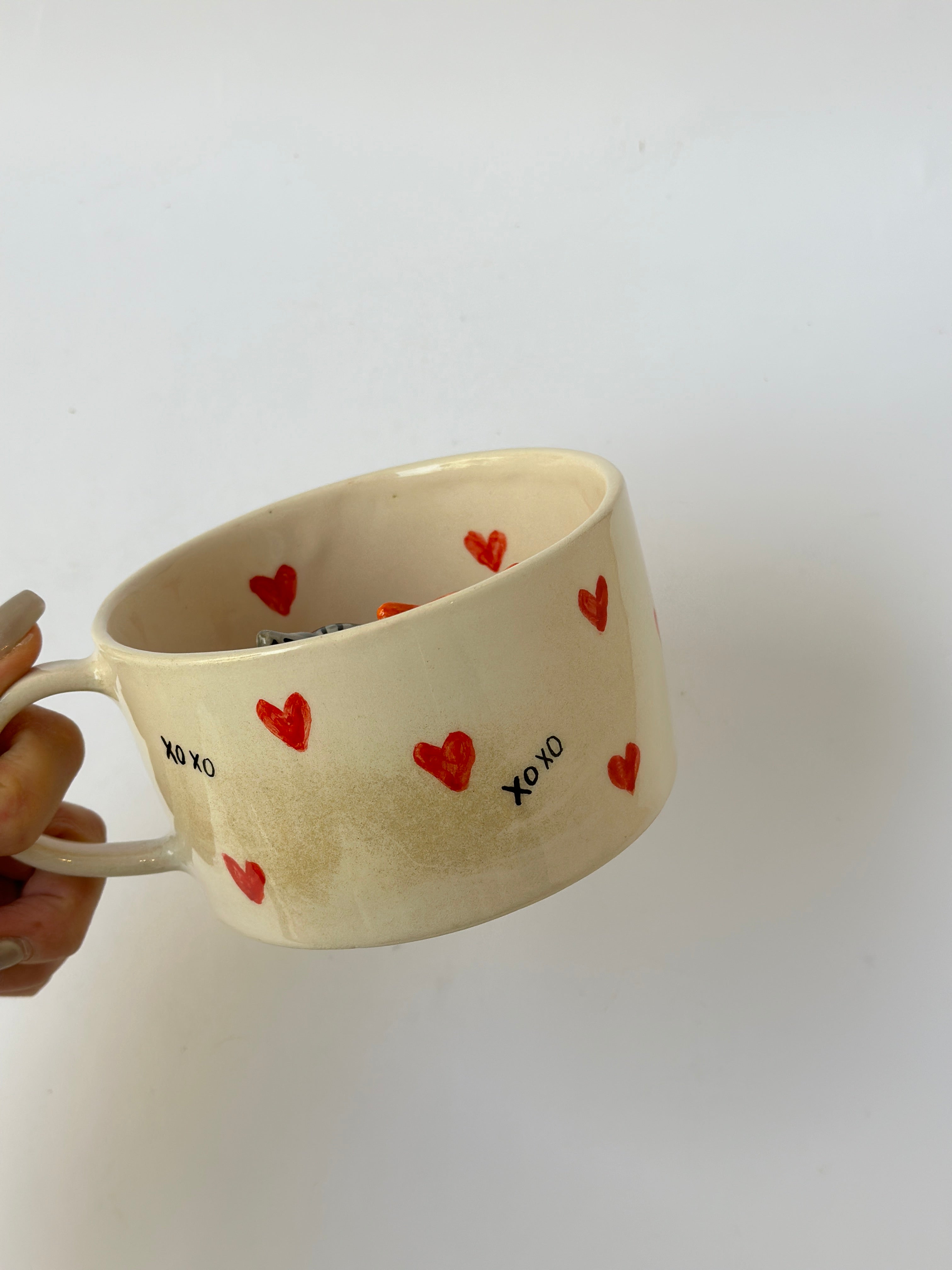 Lovely Cats handmade mug