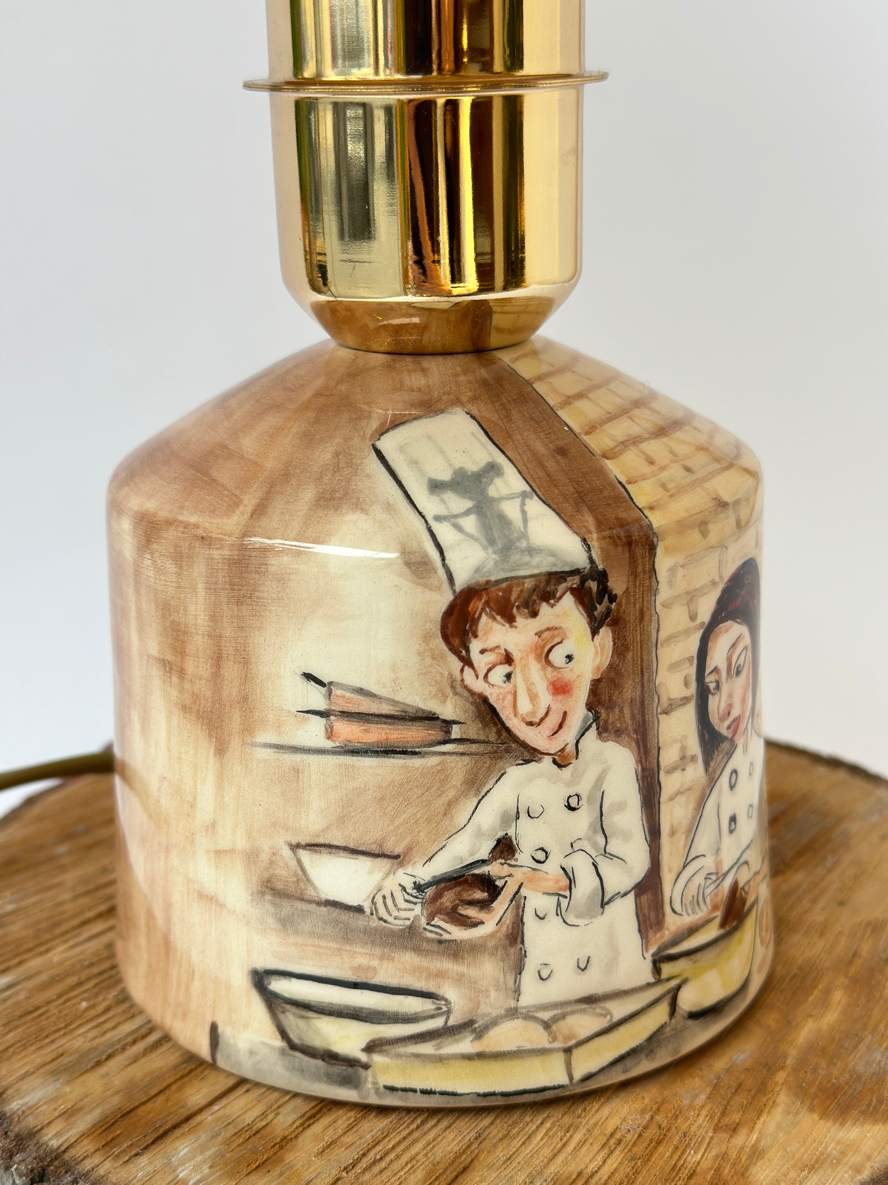 Ratatouille handmade lamp