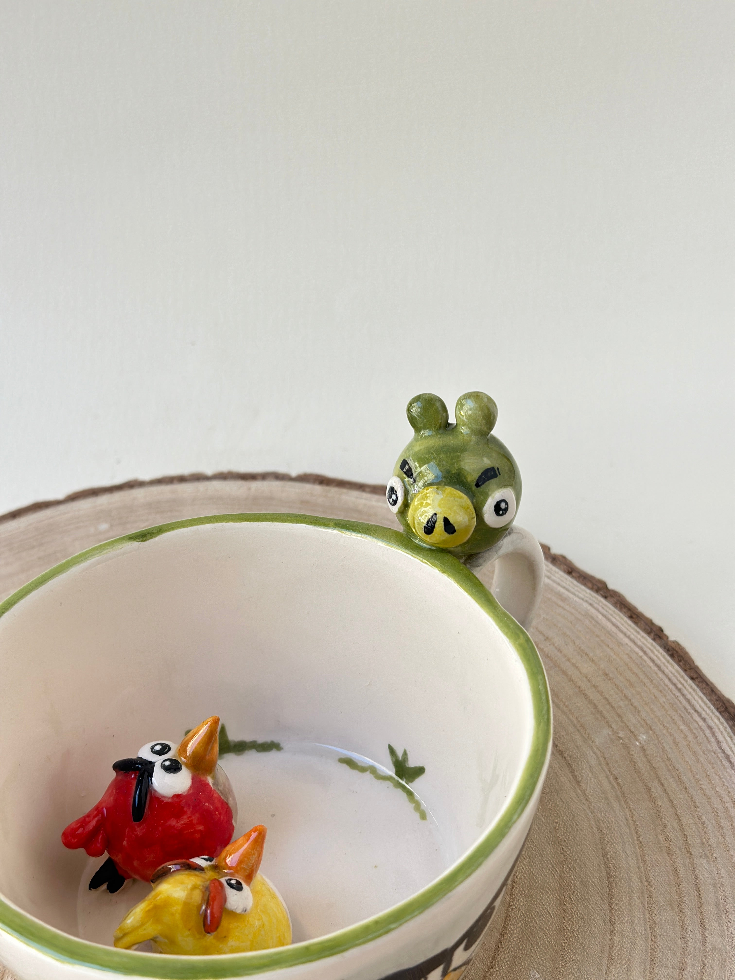 Handmade ceramic mug
