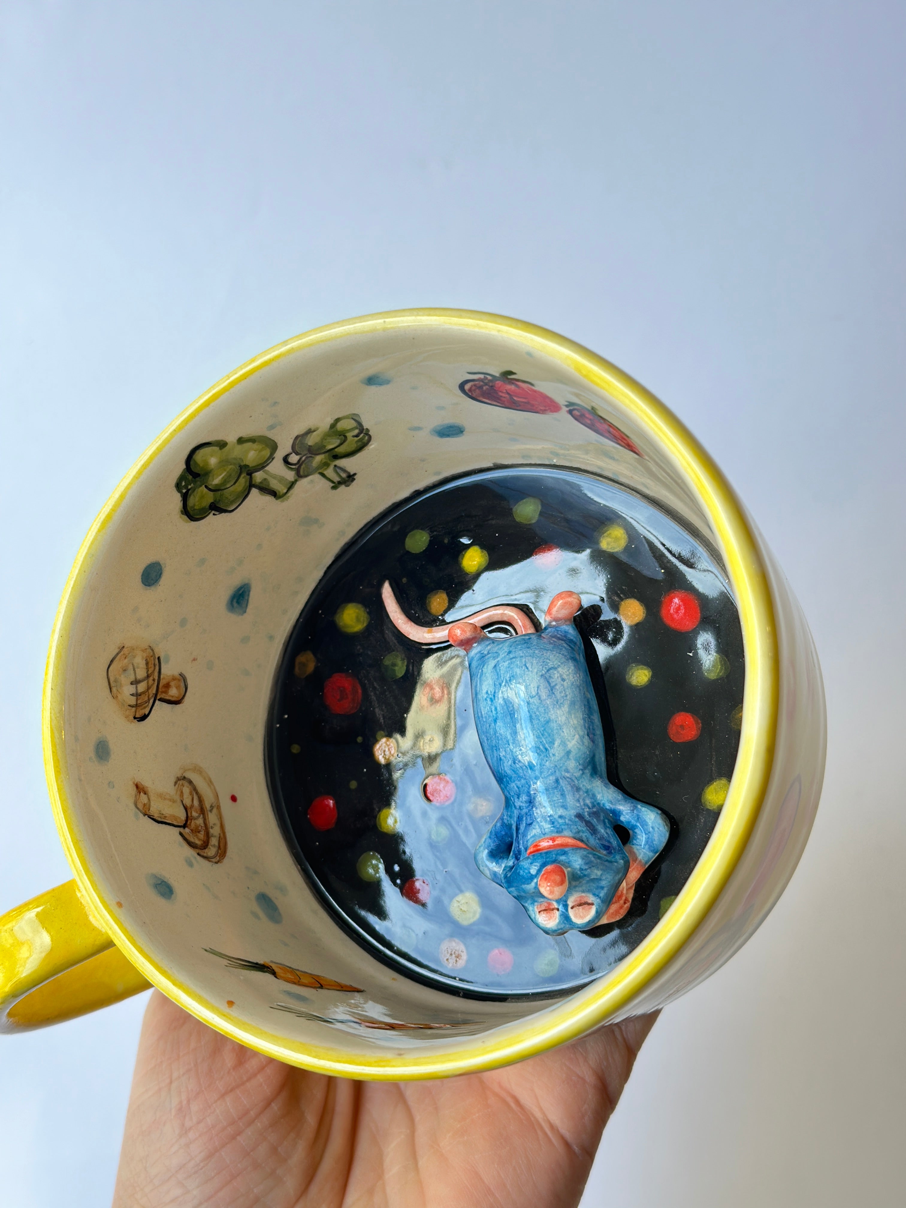 Ratatouille handmade mug