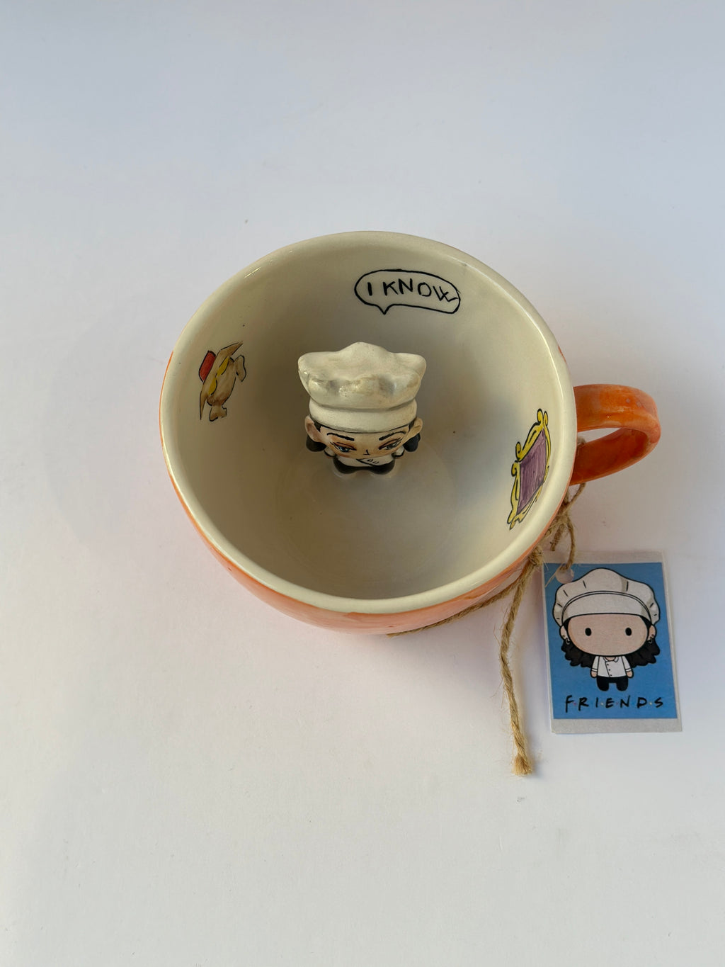 Friends Monica handmade mug