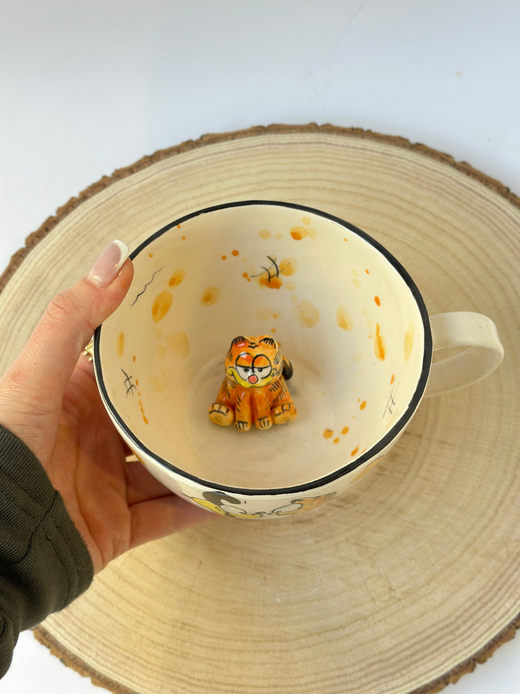 Garfield handmade mug