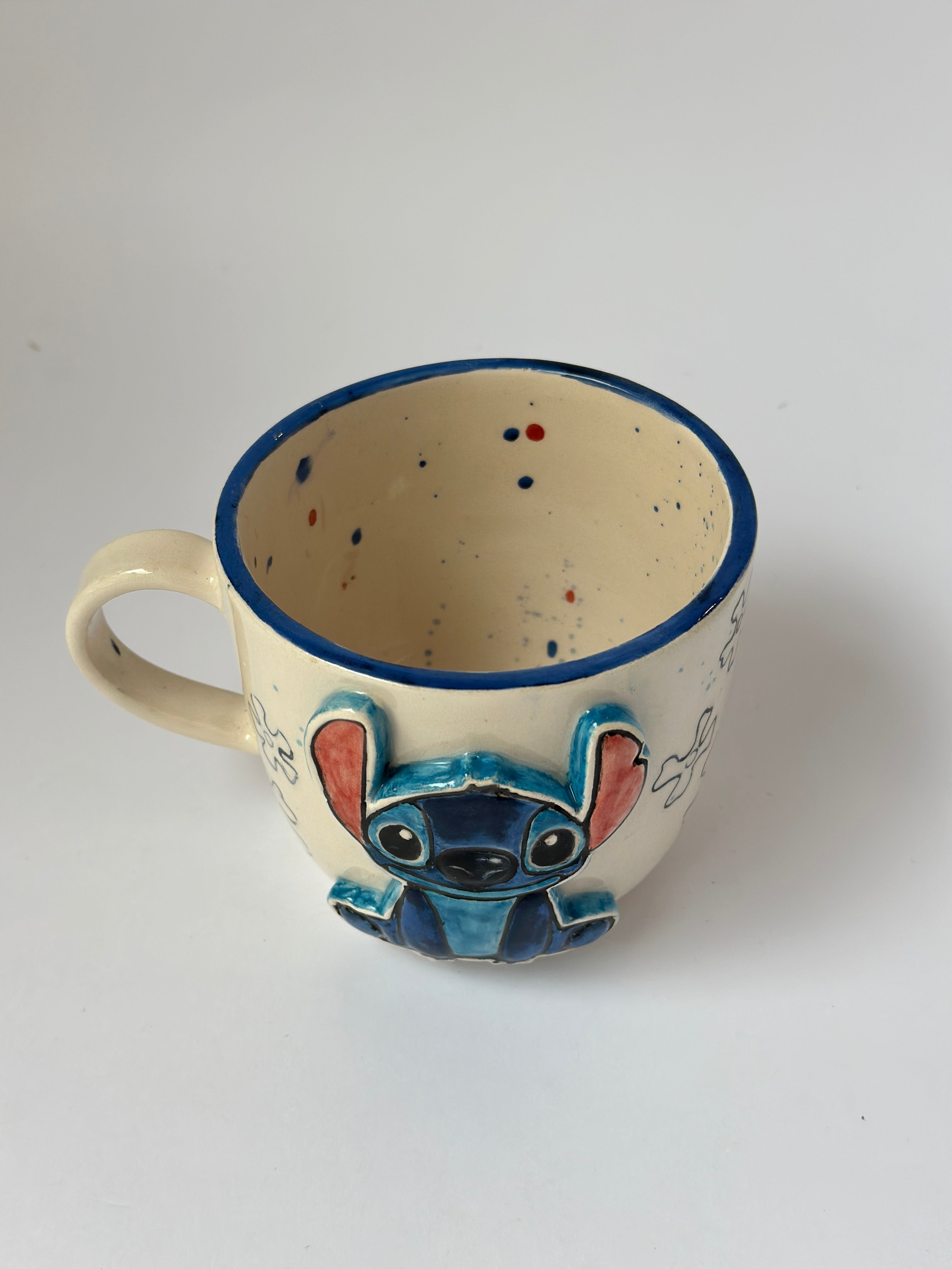 Stitch handmade mug