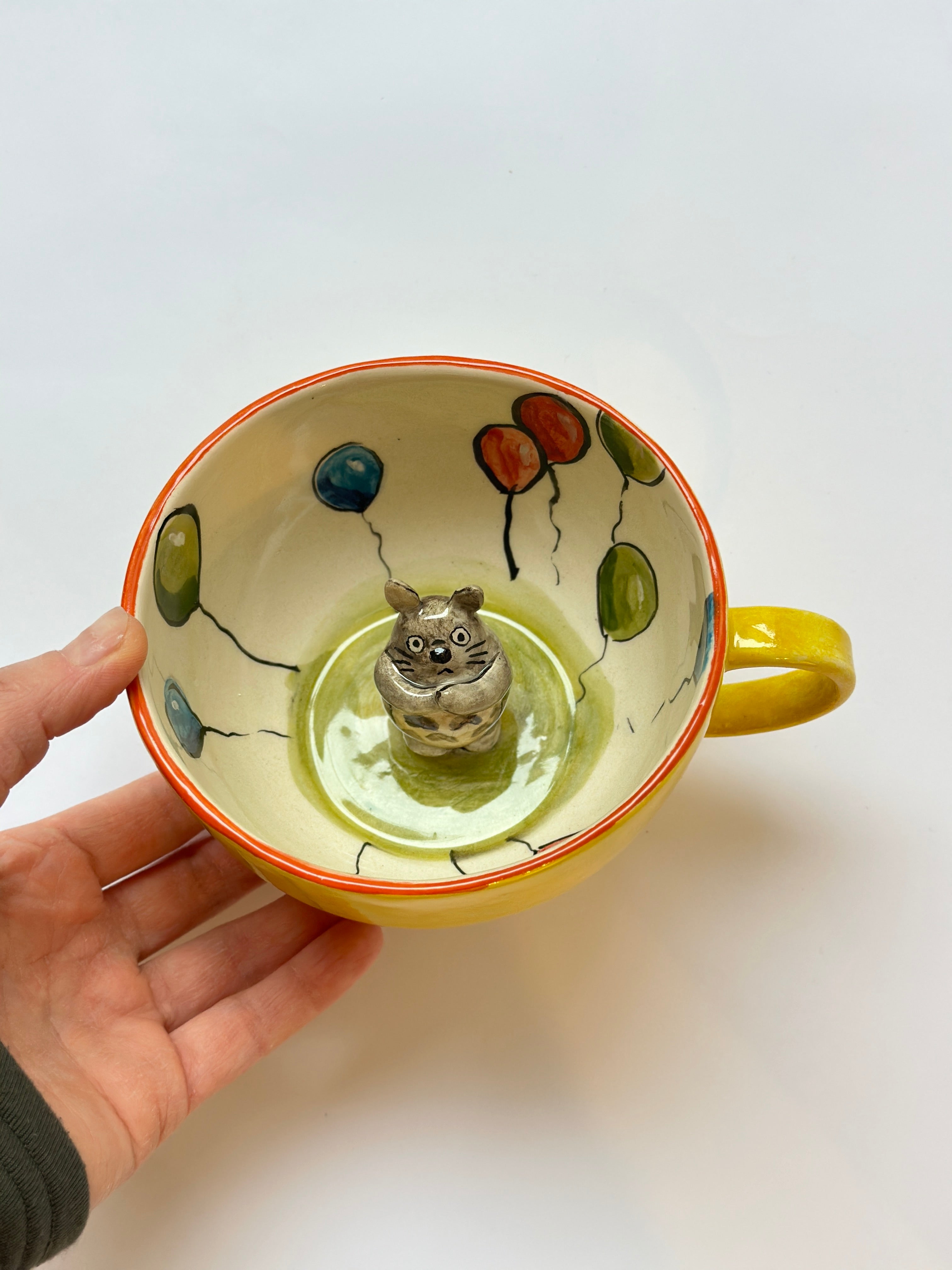 Totoro handmade mug