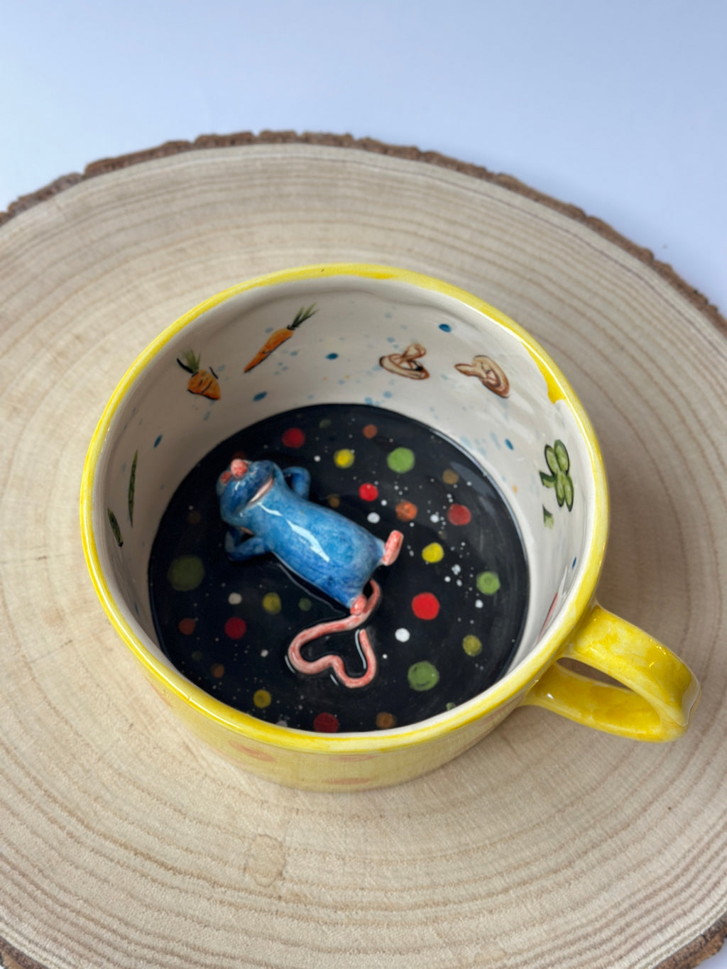 Ratatouille handmade mug