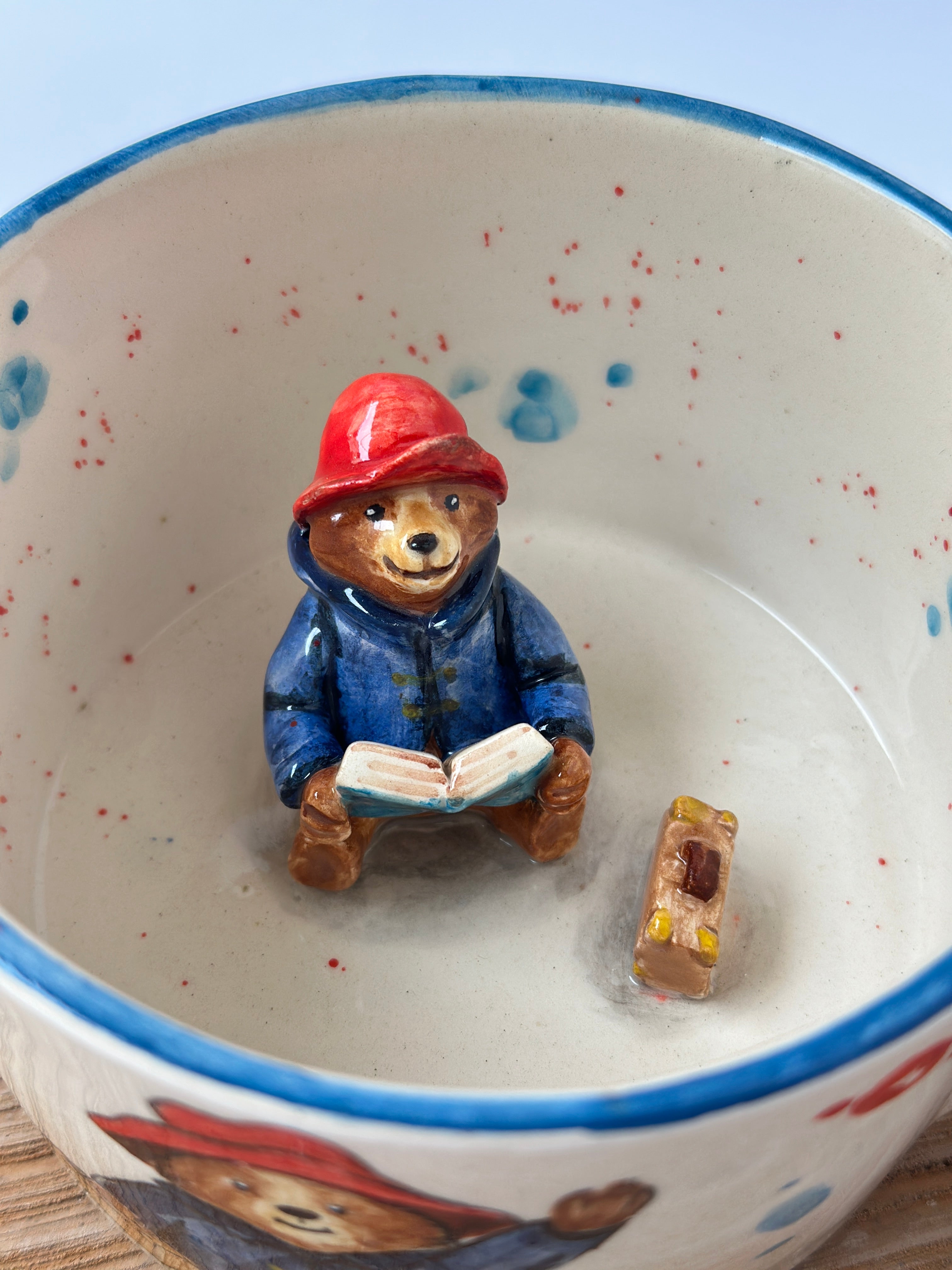 Paddington Bear handmade mug