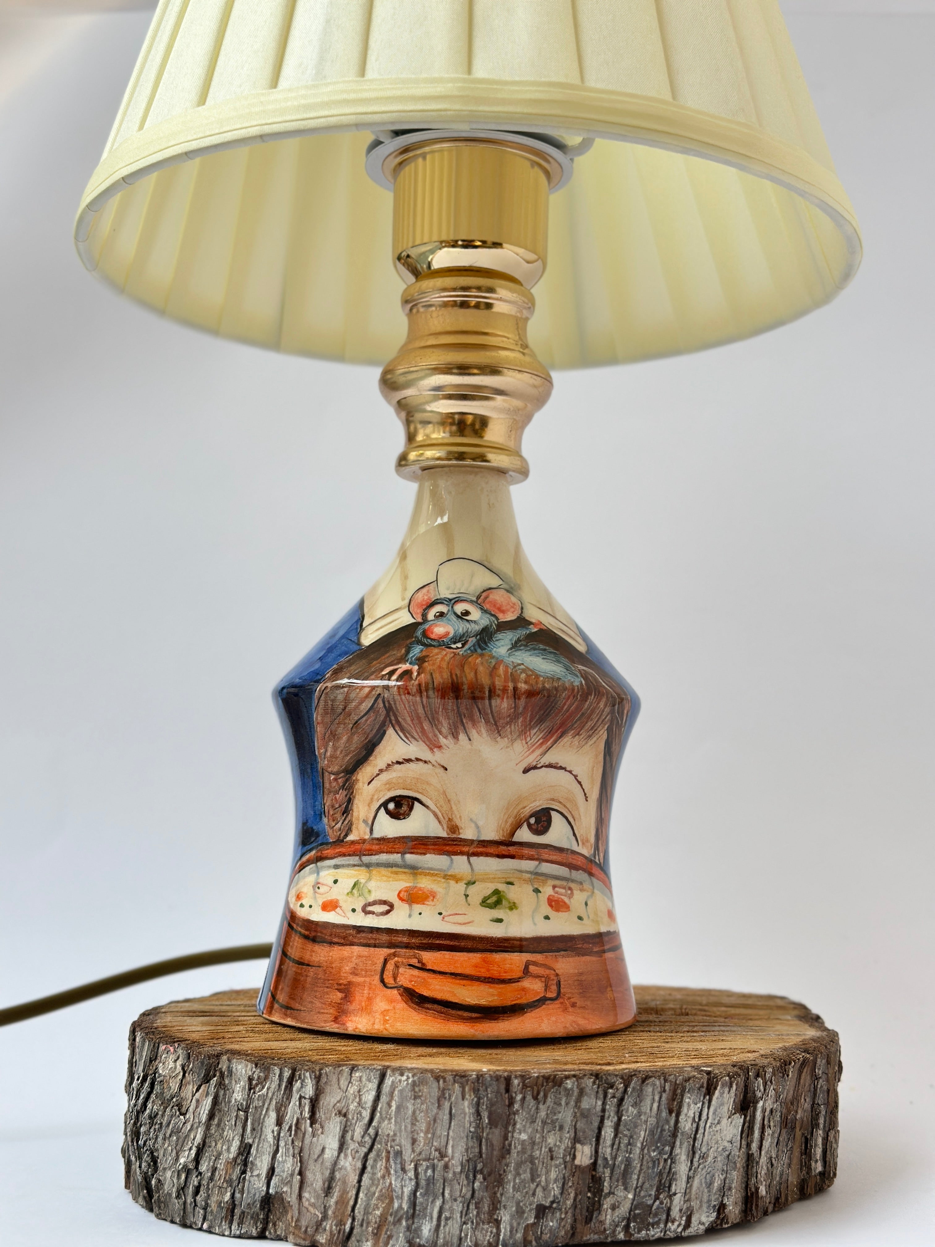 Ratatouille handmade lamp