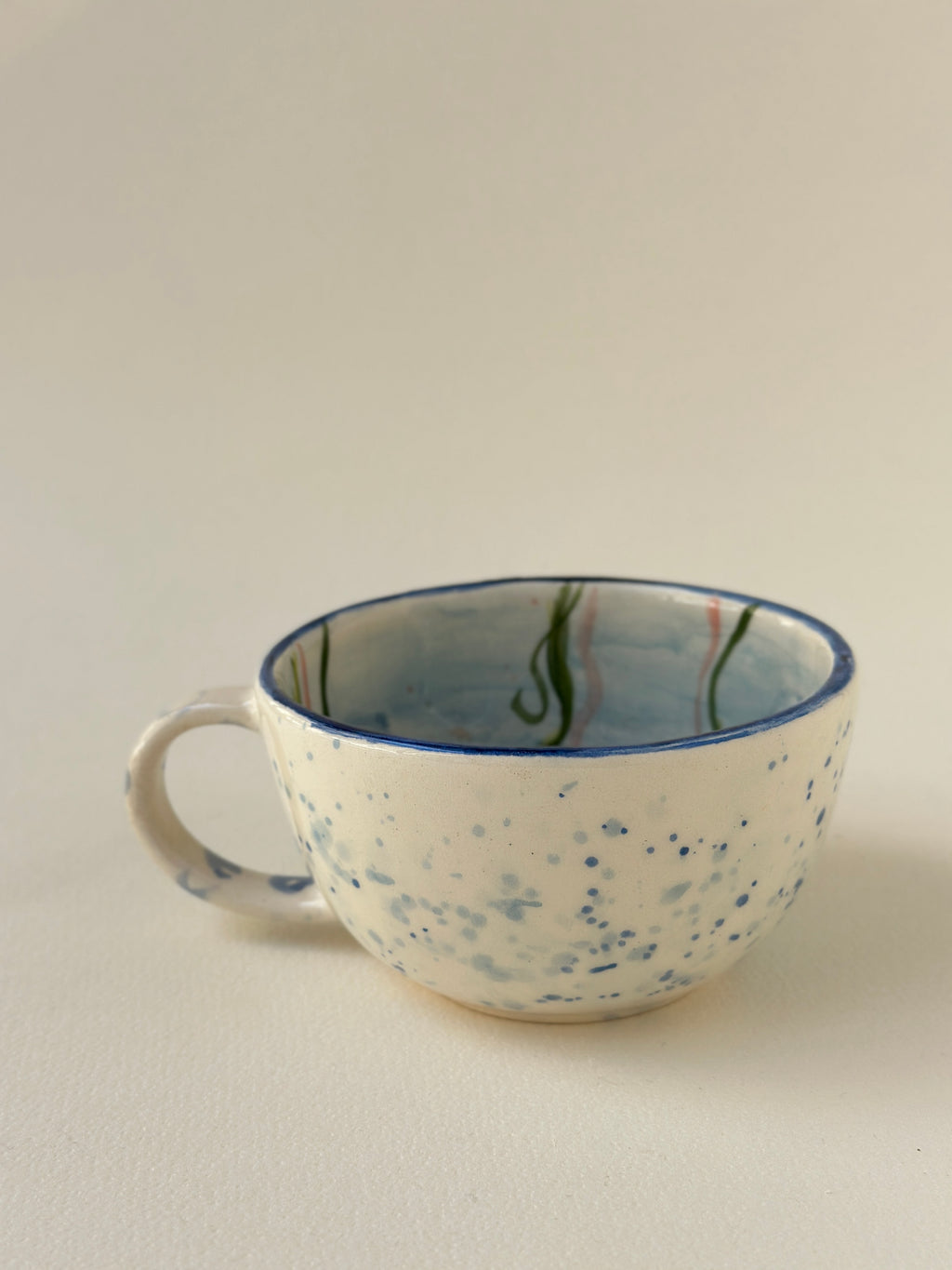Turtle handmade mug