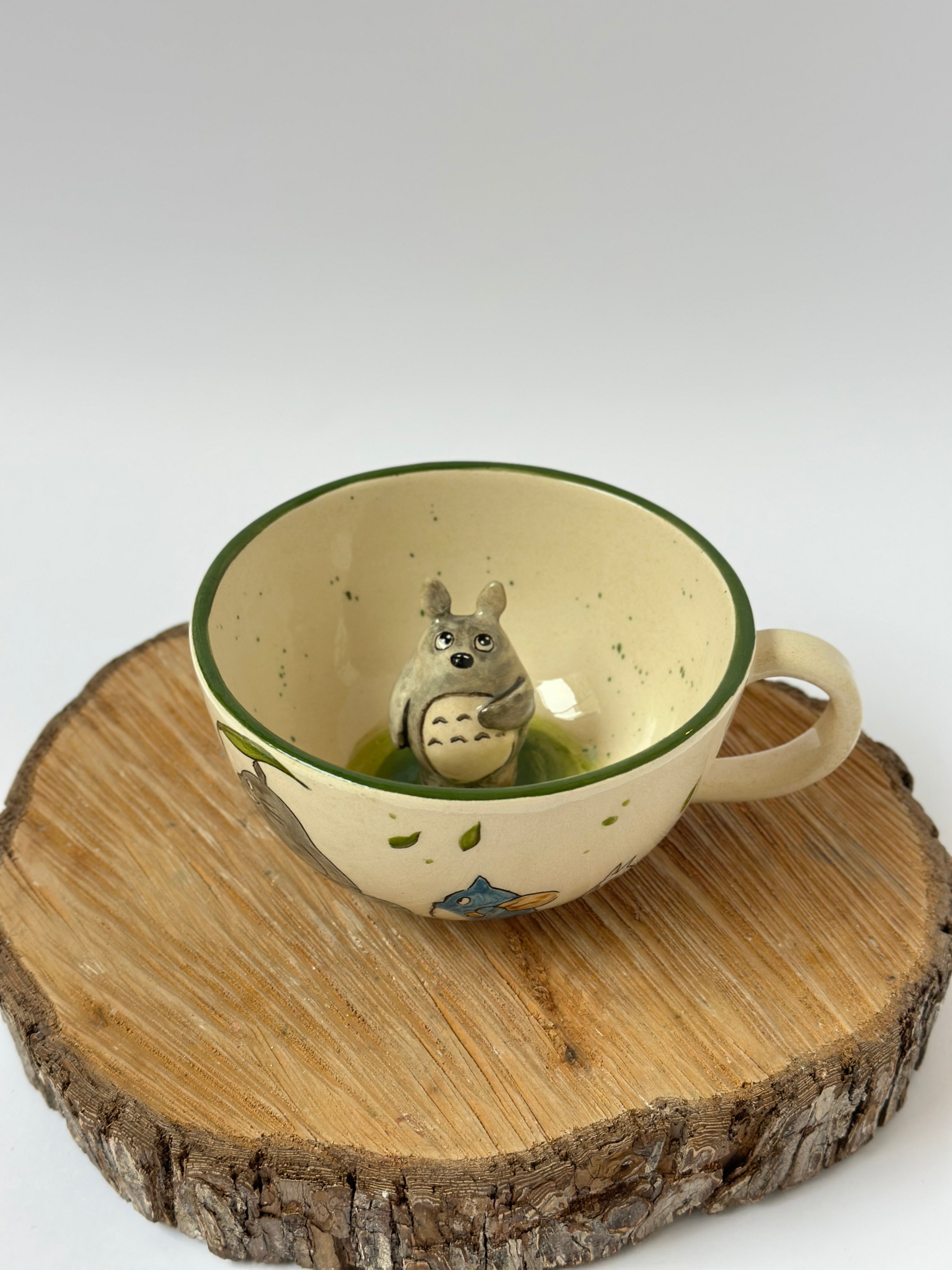 Totoro handmade mug