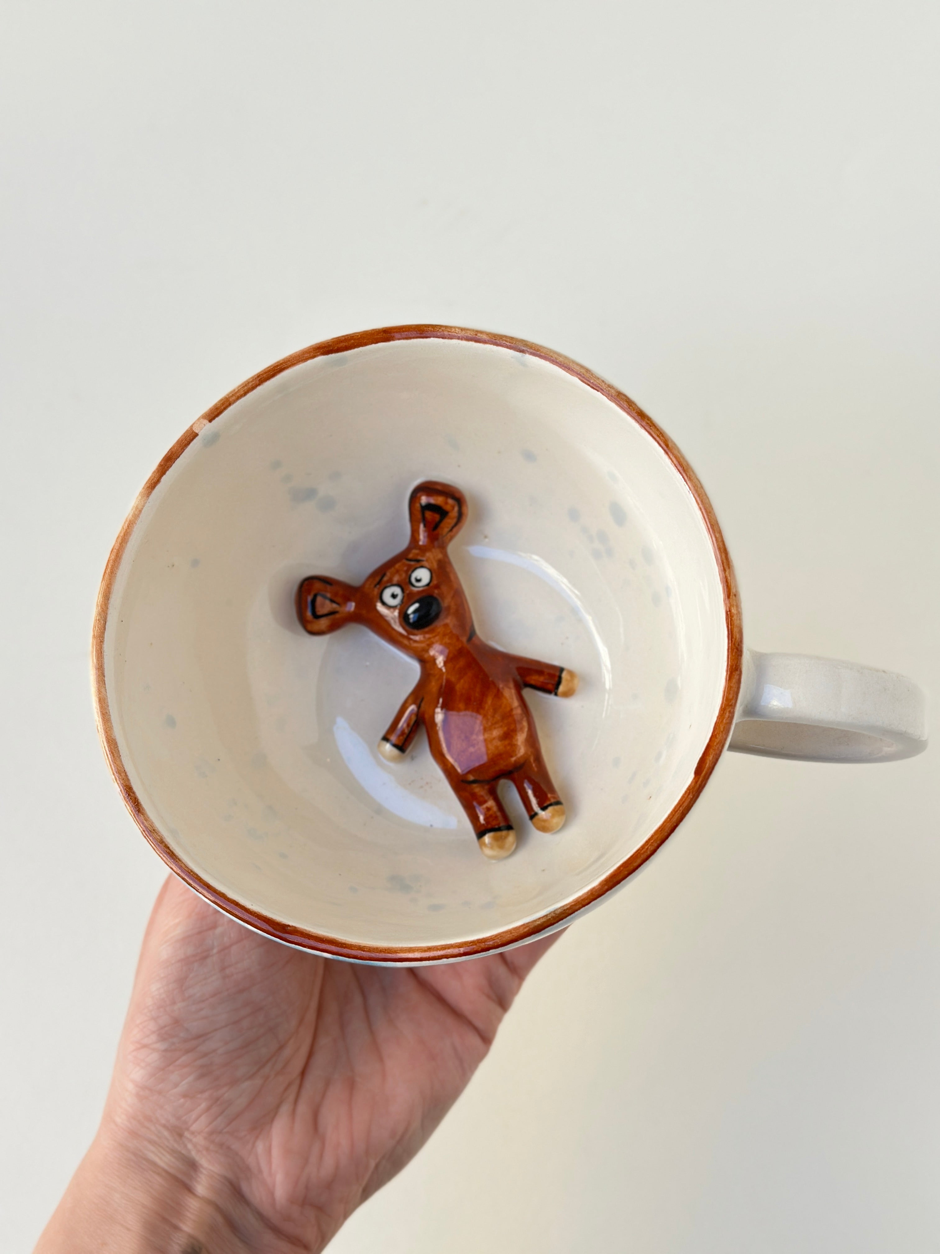 Mr.Bean handmade mug