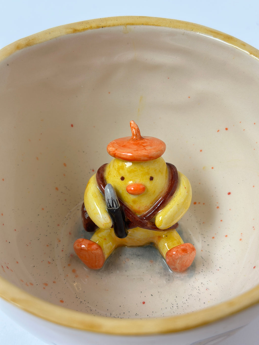 Artist Painter chick handmade mug😍