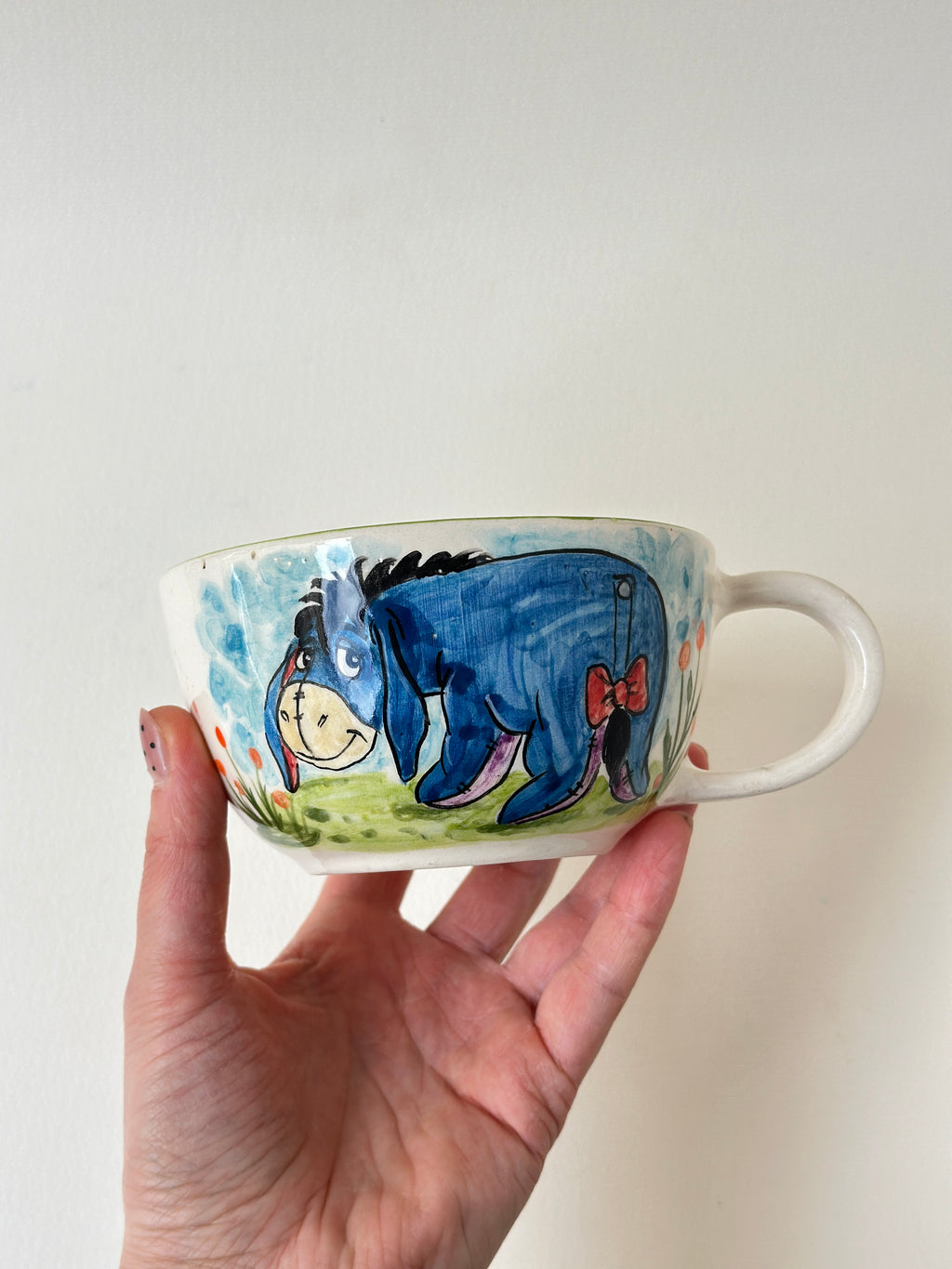 Winni The Pooh “Eeyore” handmade mug