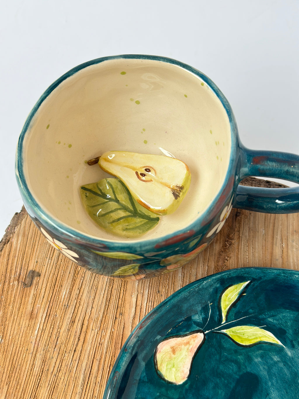 Pear Handmade mug