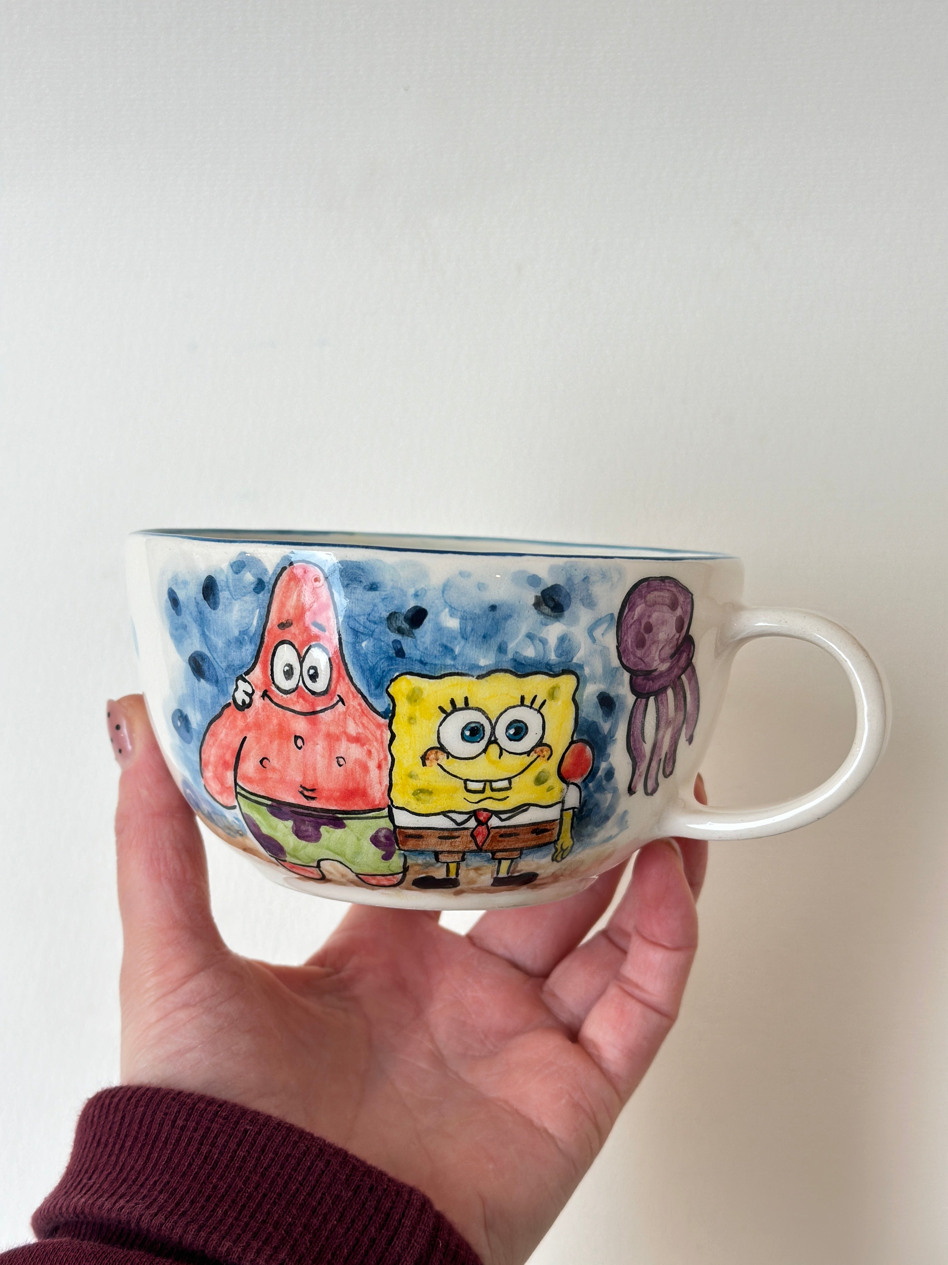 SpongeBob handmade mug