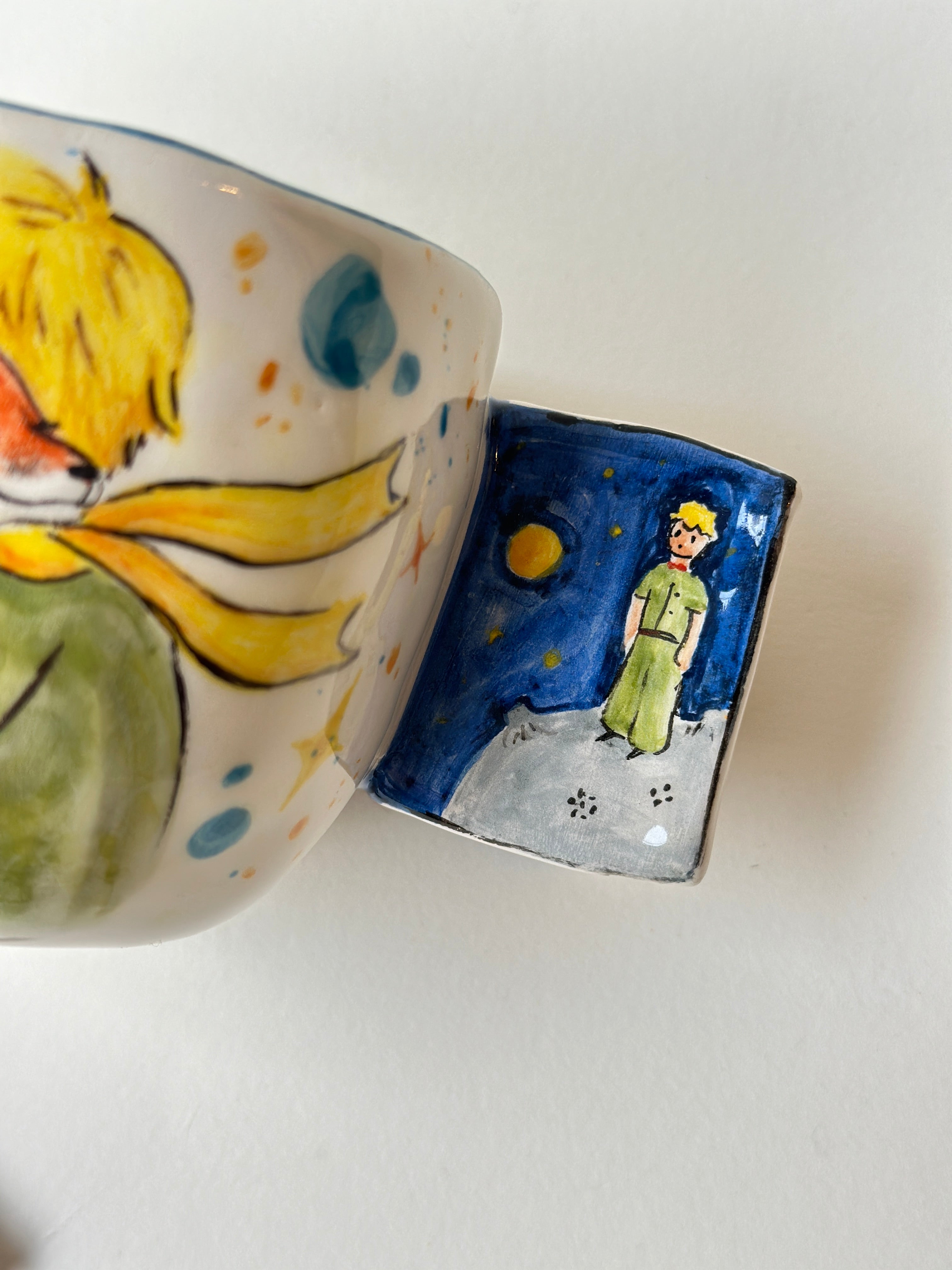 Little Prince handmade mug and keychain