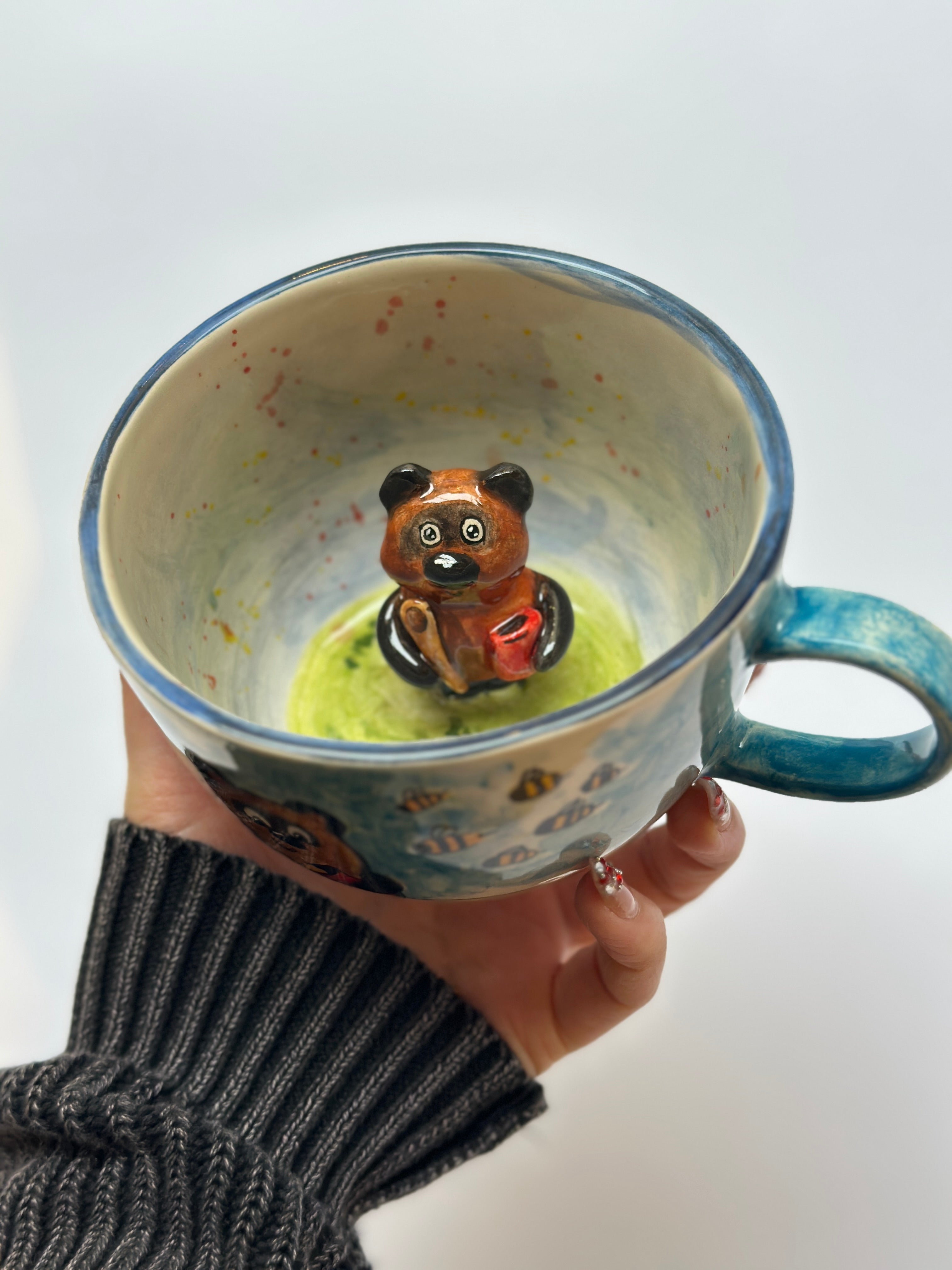 Winni the Pooh handmade mug