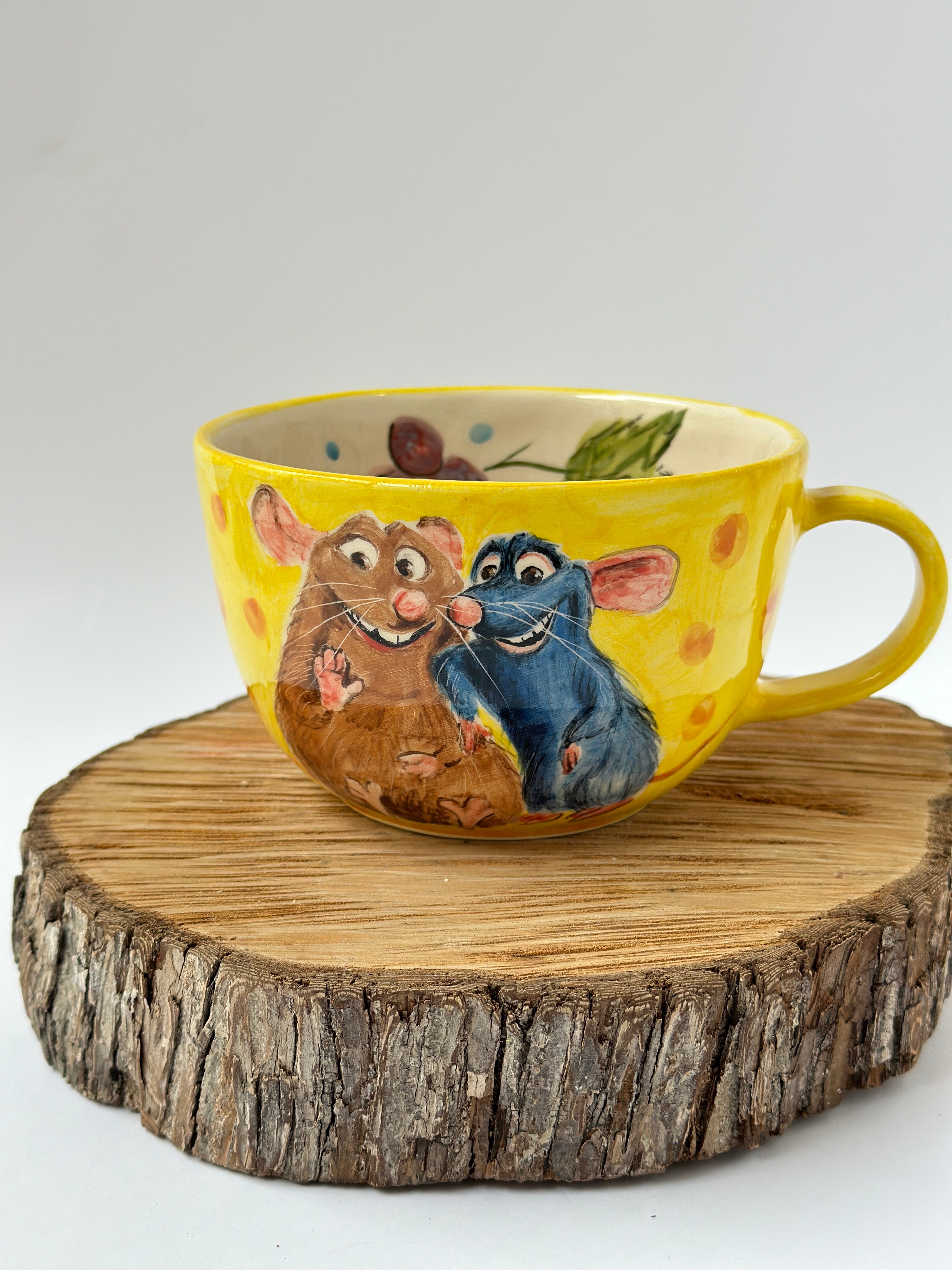 Ratatouille Remy and Emily handmaid mug