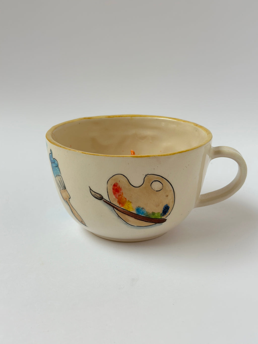 Artist Painter chick handmade mug😍