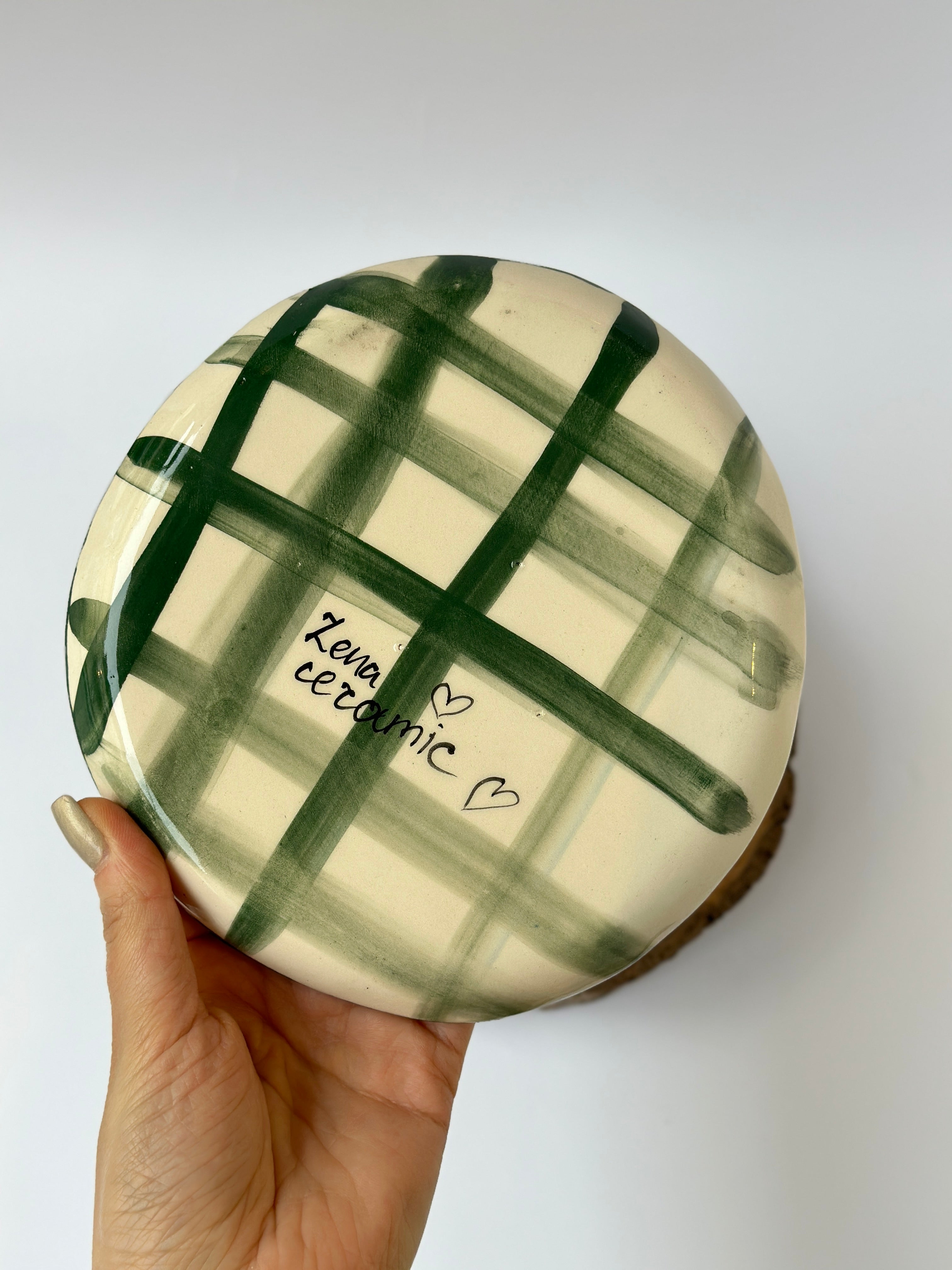“The Flinstones” handmade plate