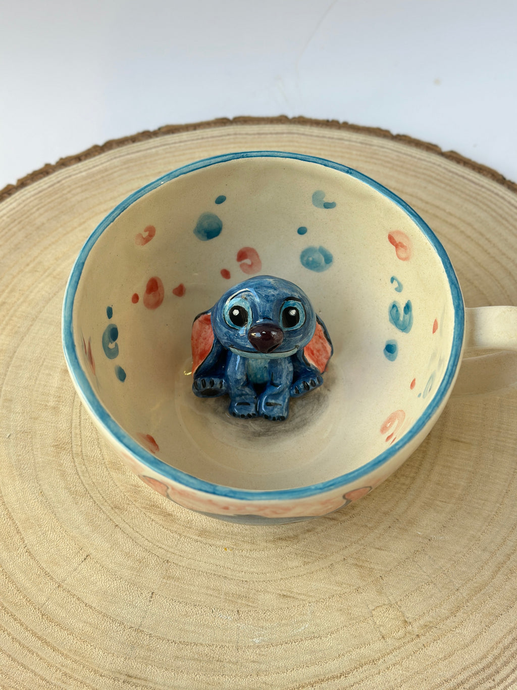 Stitch handmade mug