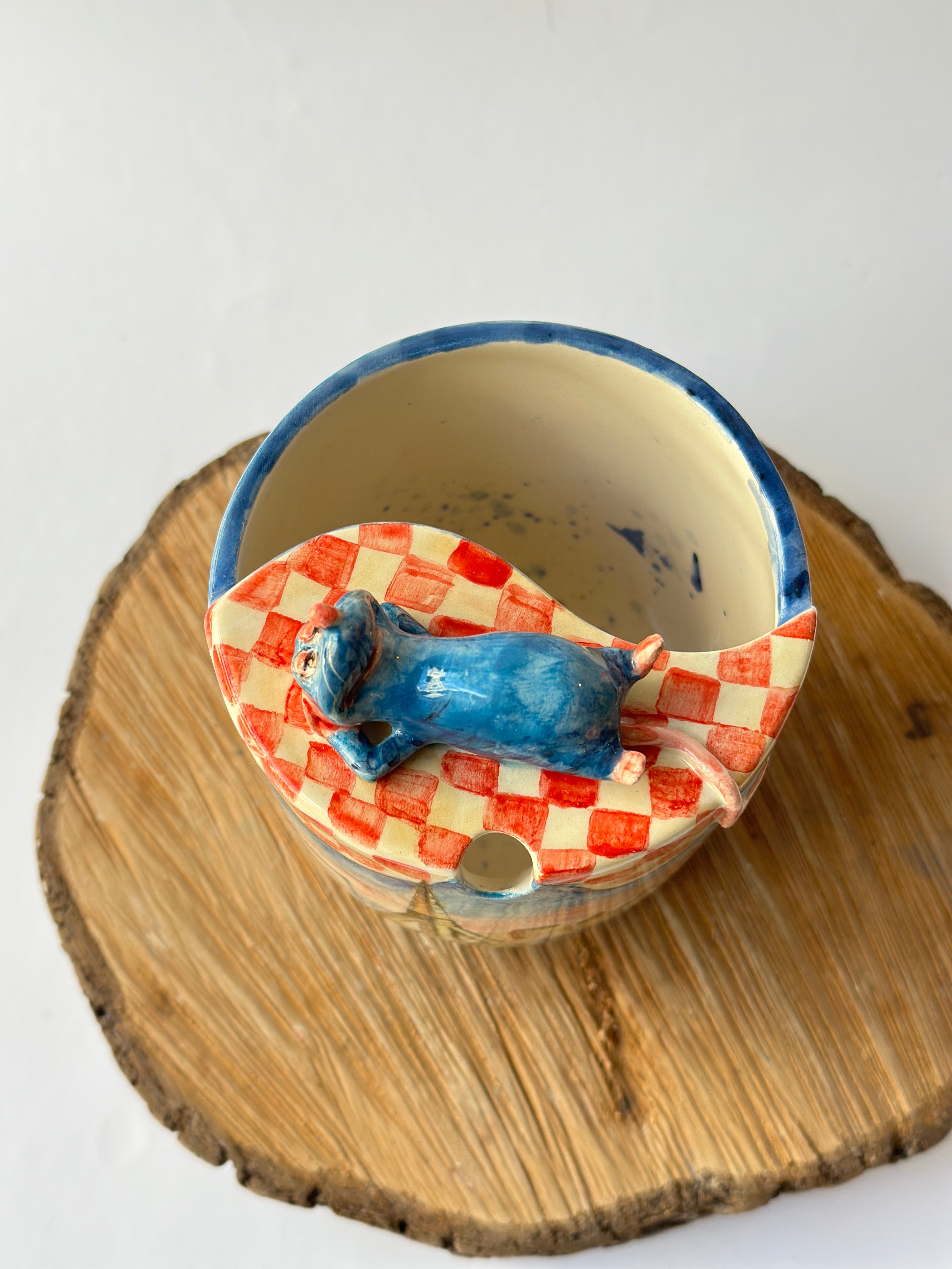 Ratatouille handmade takeaway mug