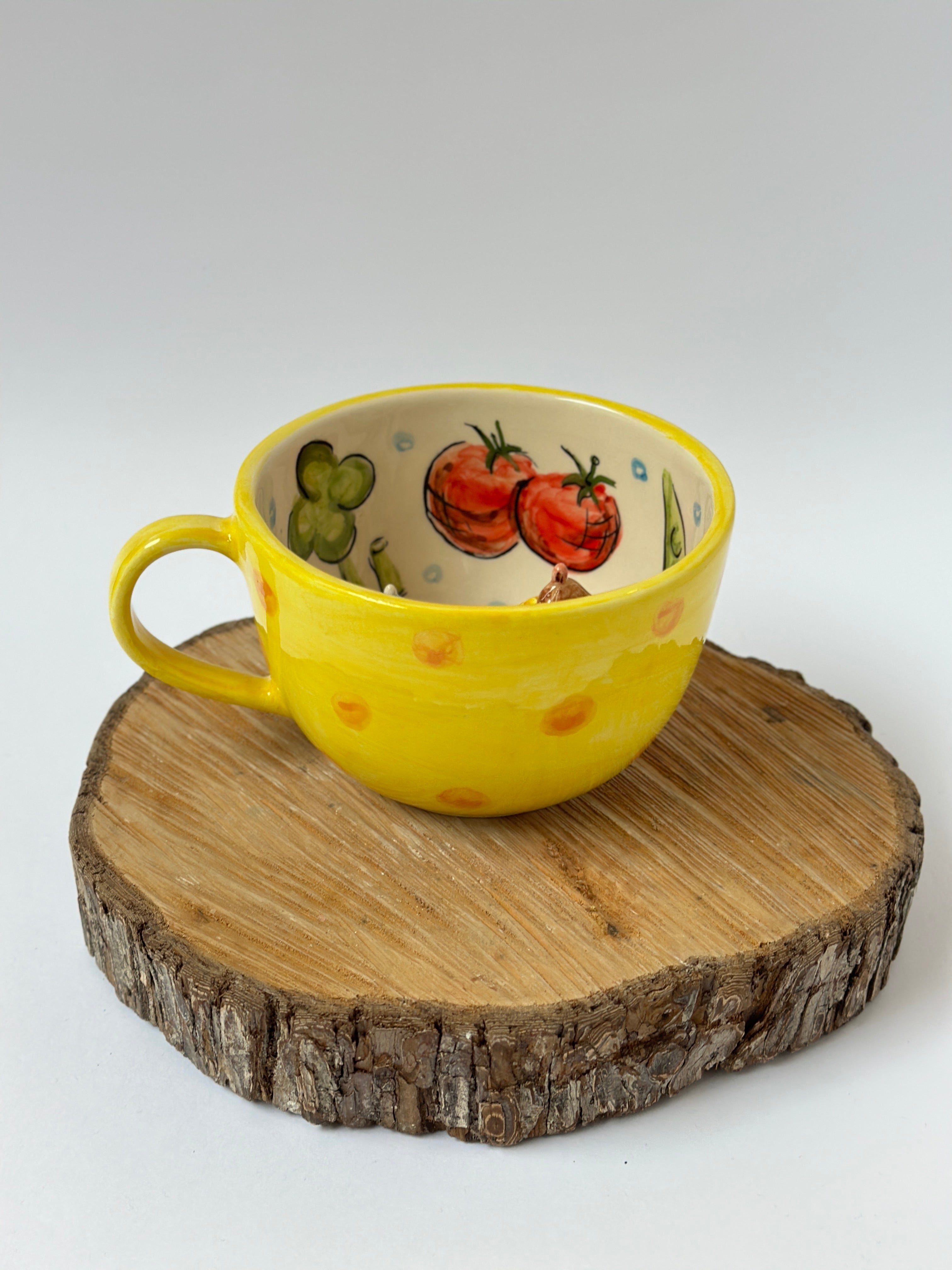 Ratatouille Emily and Remy handmade mug