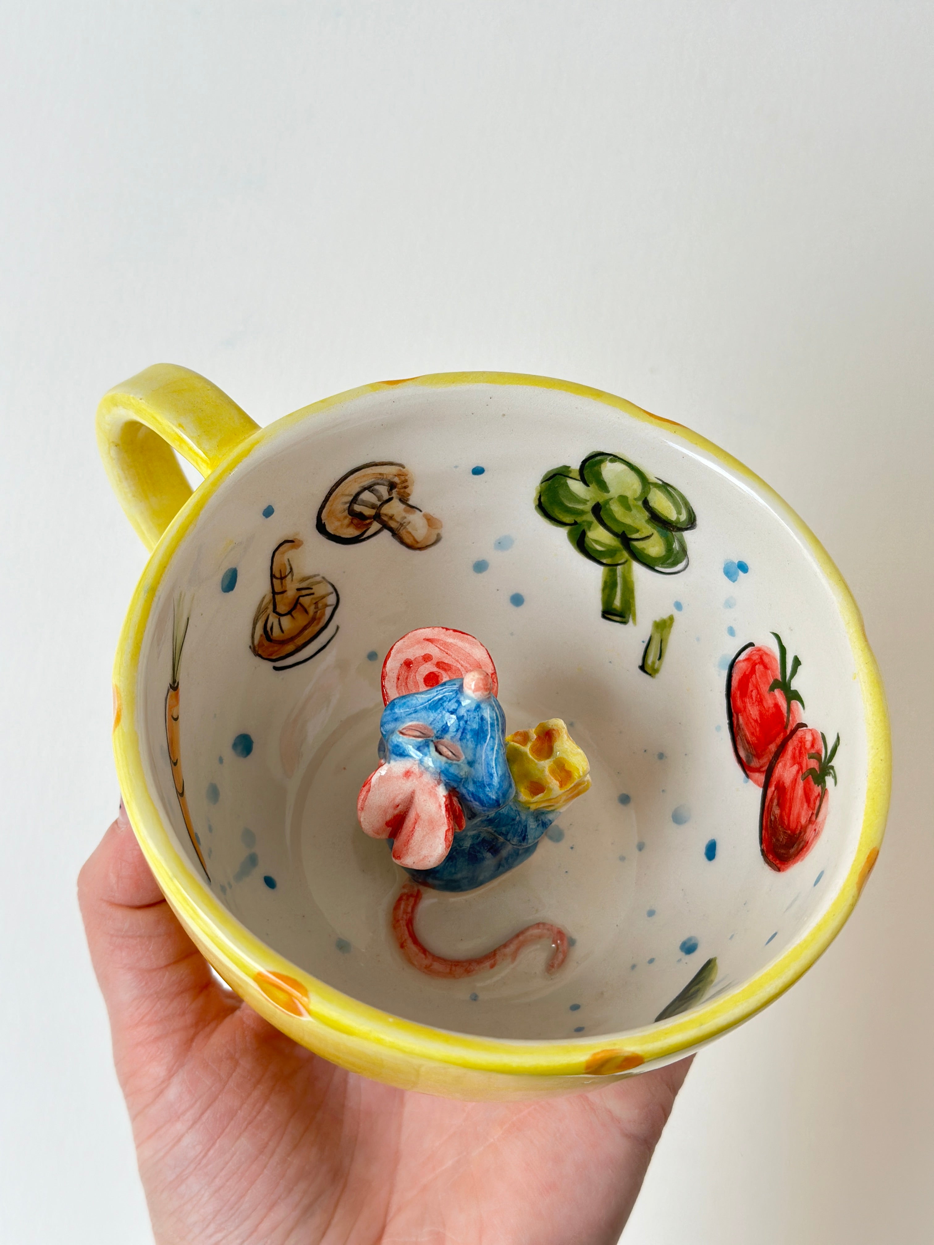 Ratatouille handmade mug