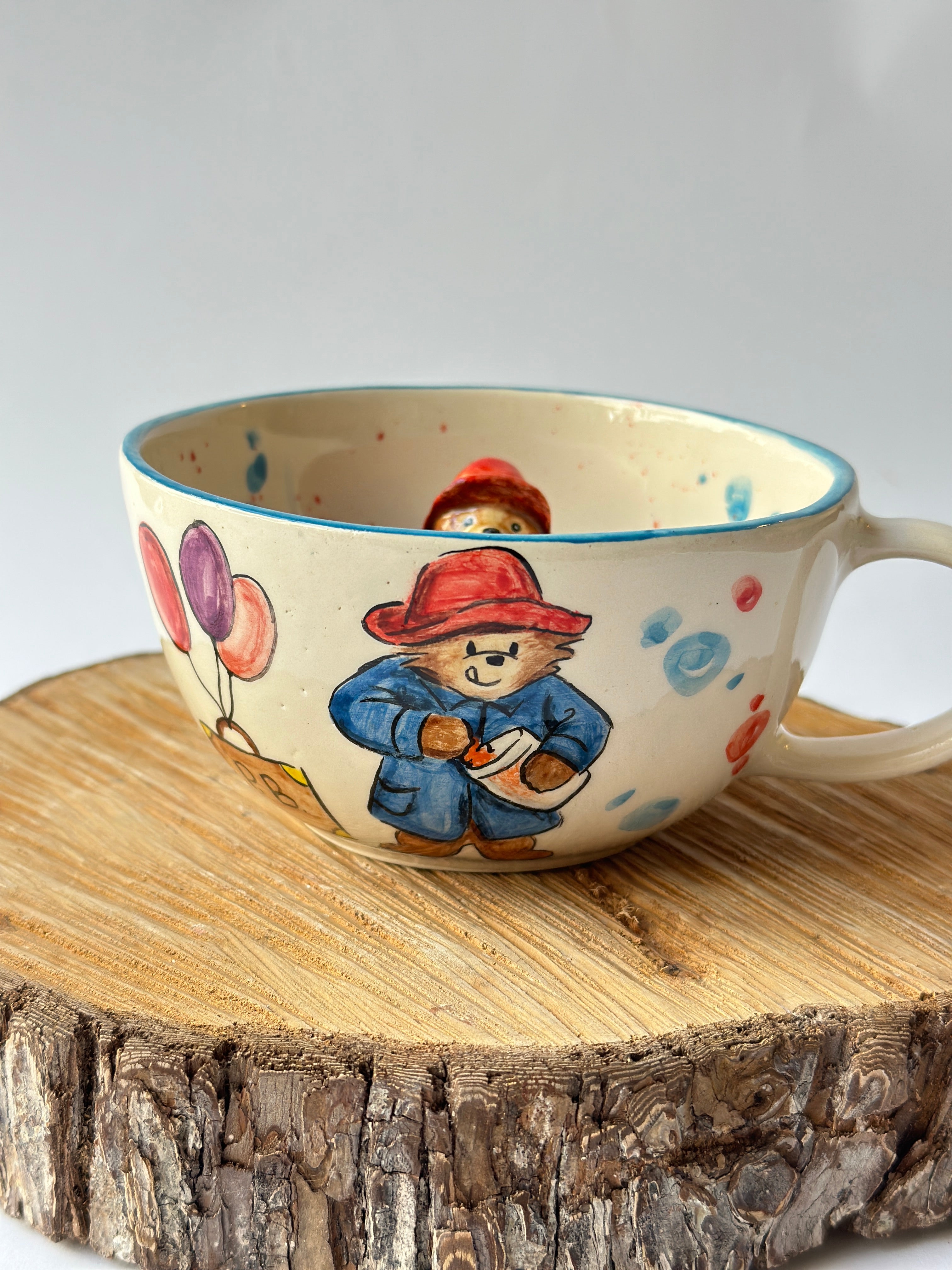 Paddington Bear handmade mug