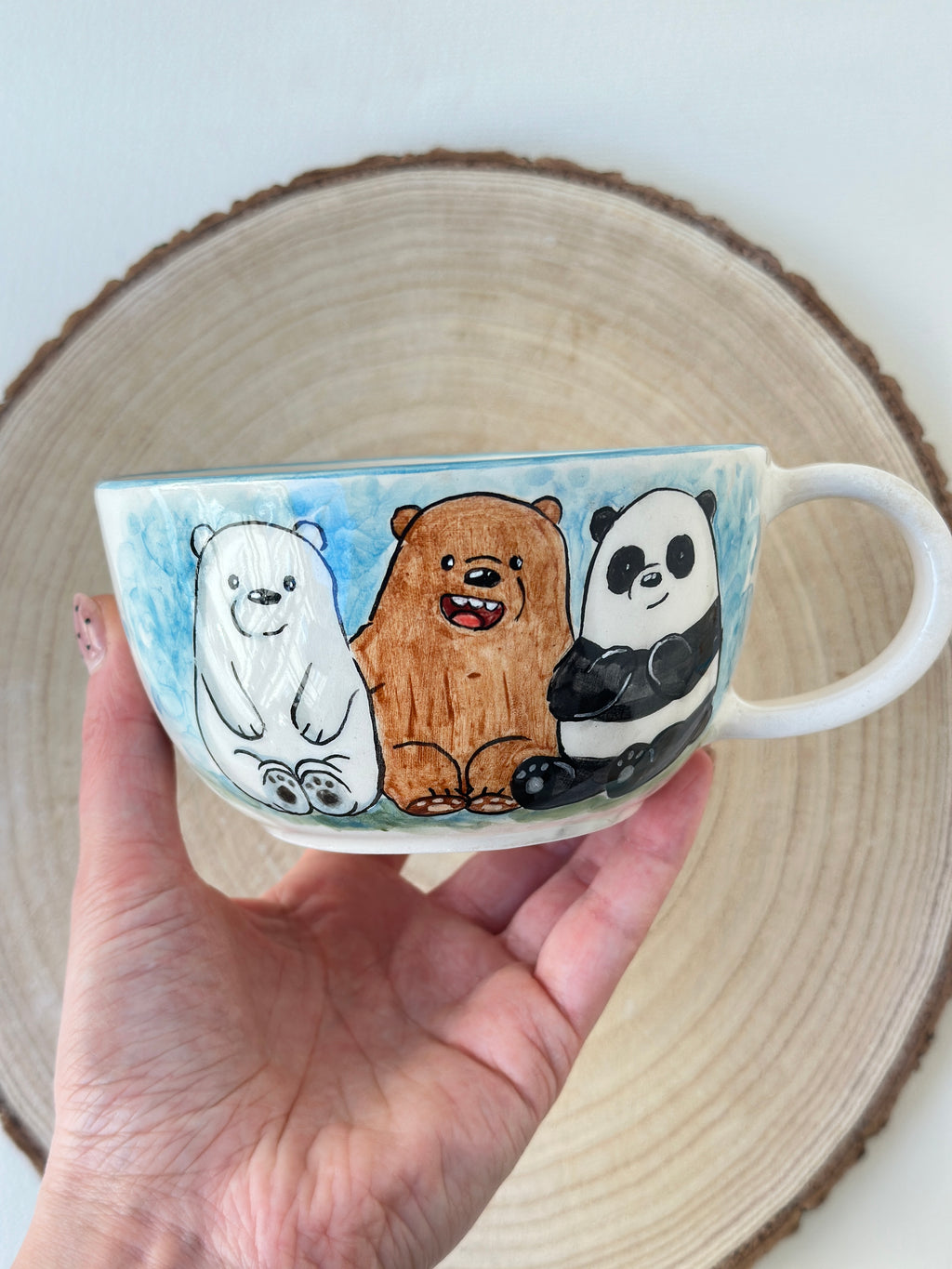 Handmade mug ceramic