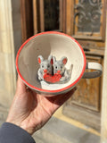 Love mug handmade