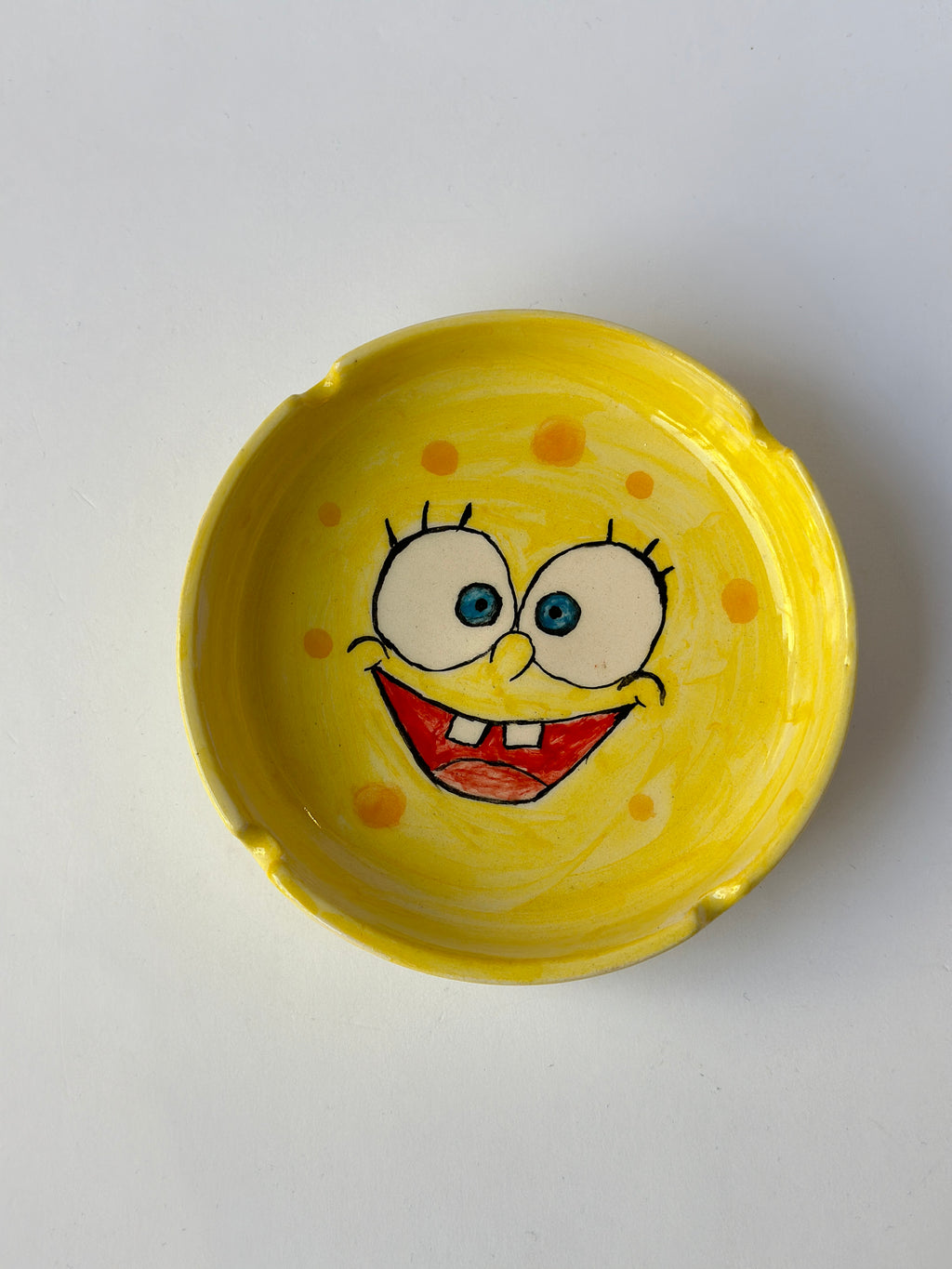 SpongeBob handmade ashtray