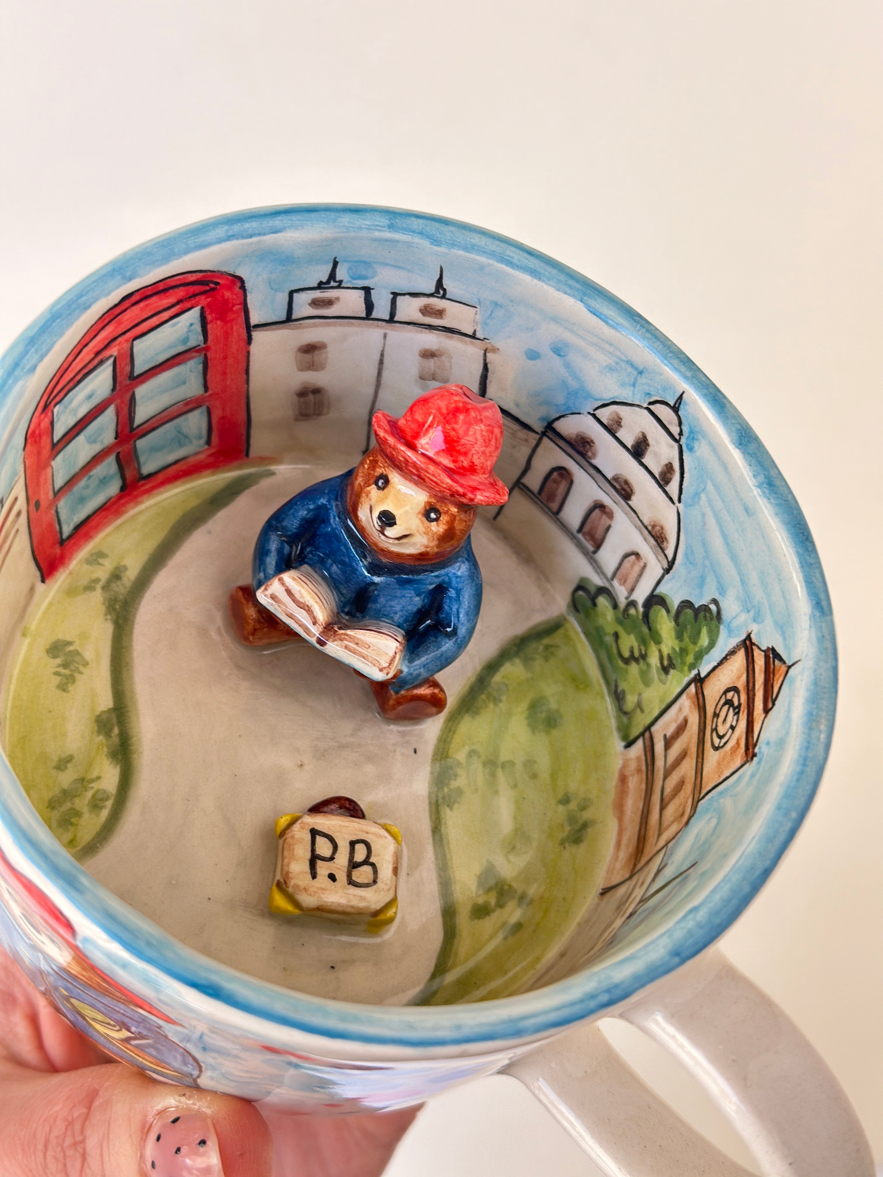 Paddington Bear handmade mug