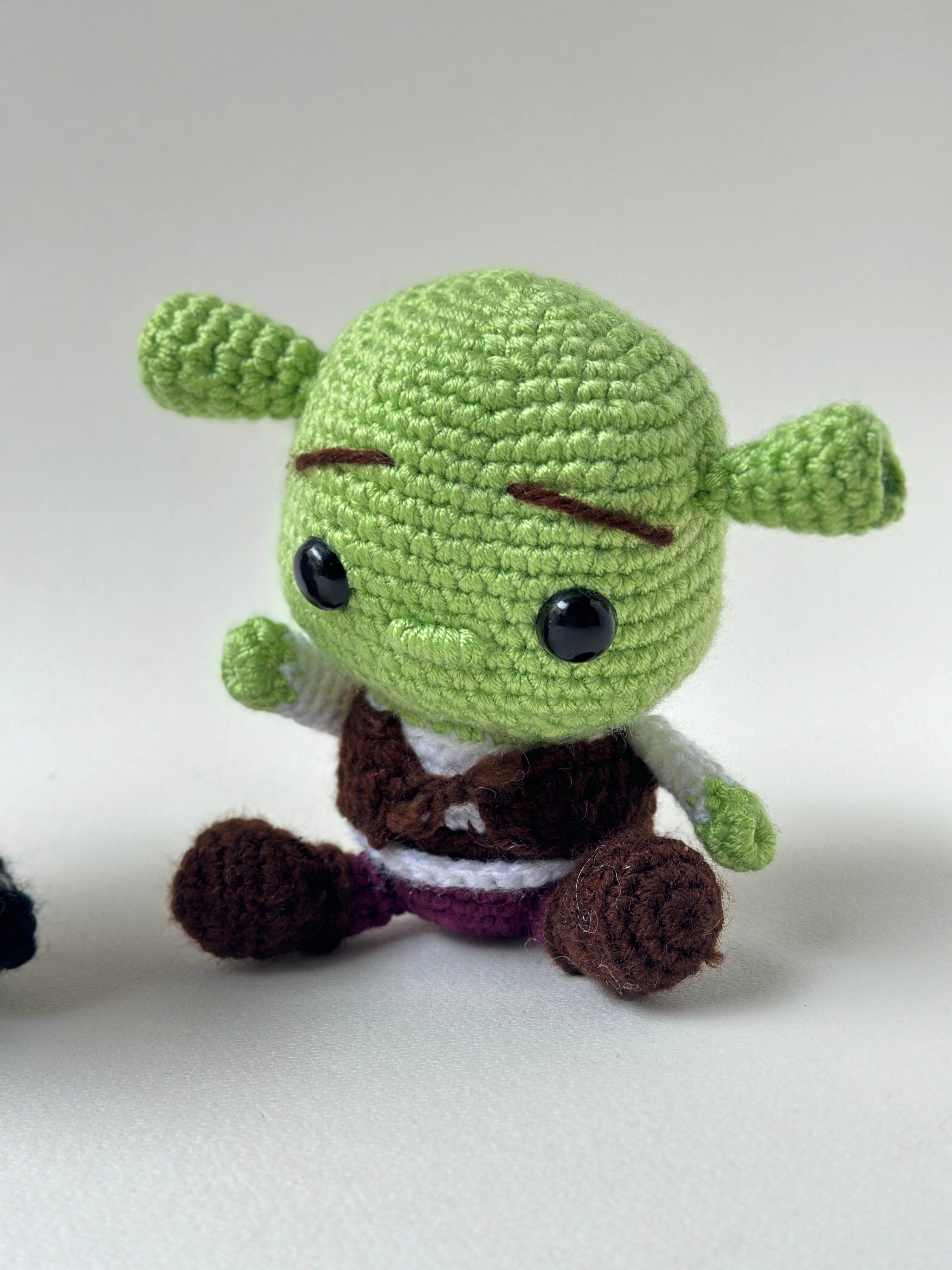 Shrek mug and toy handmade