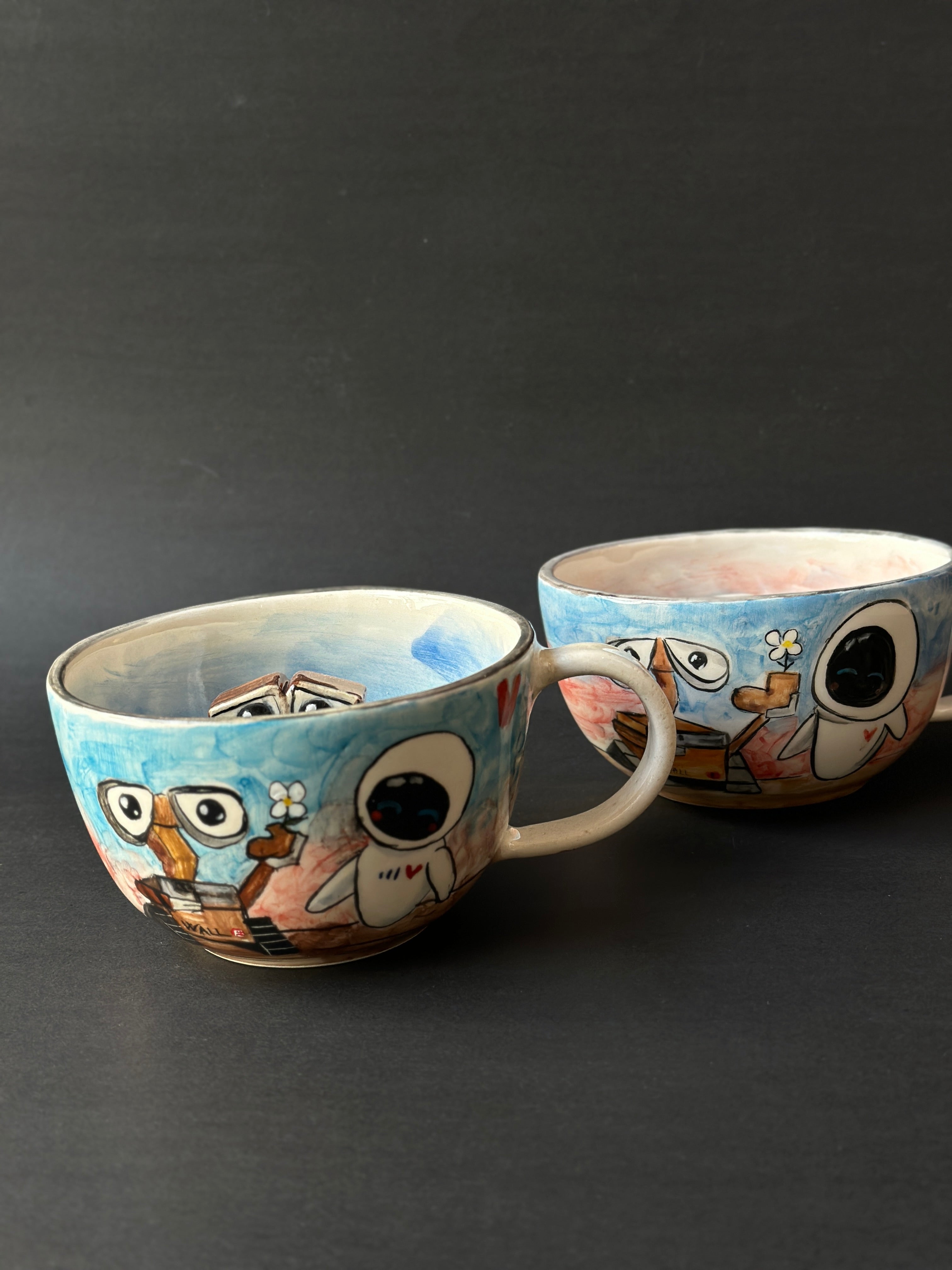 Wall-E handmade mug