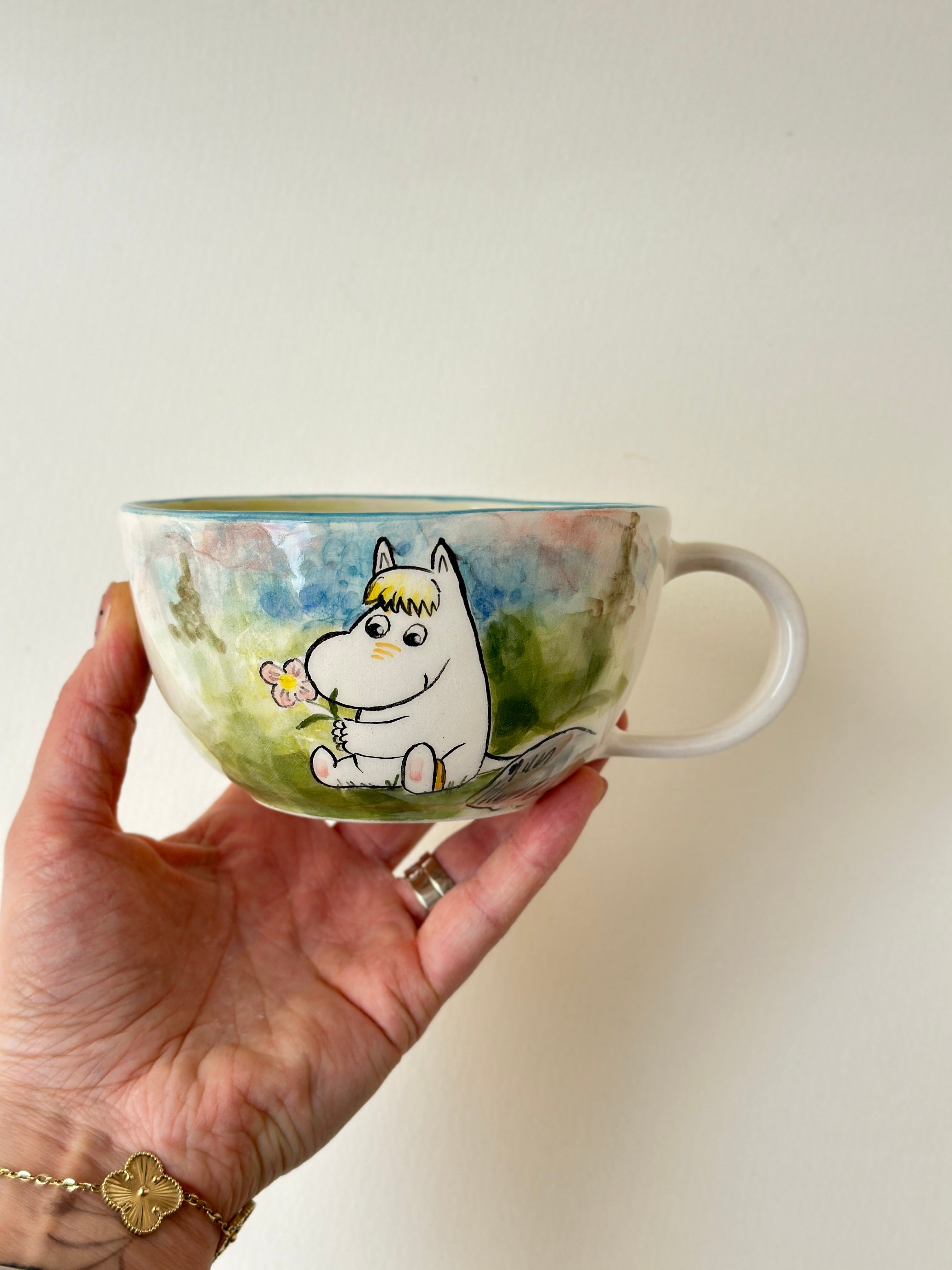 Moomin handmade mug