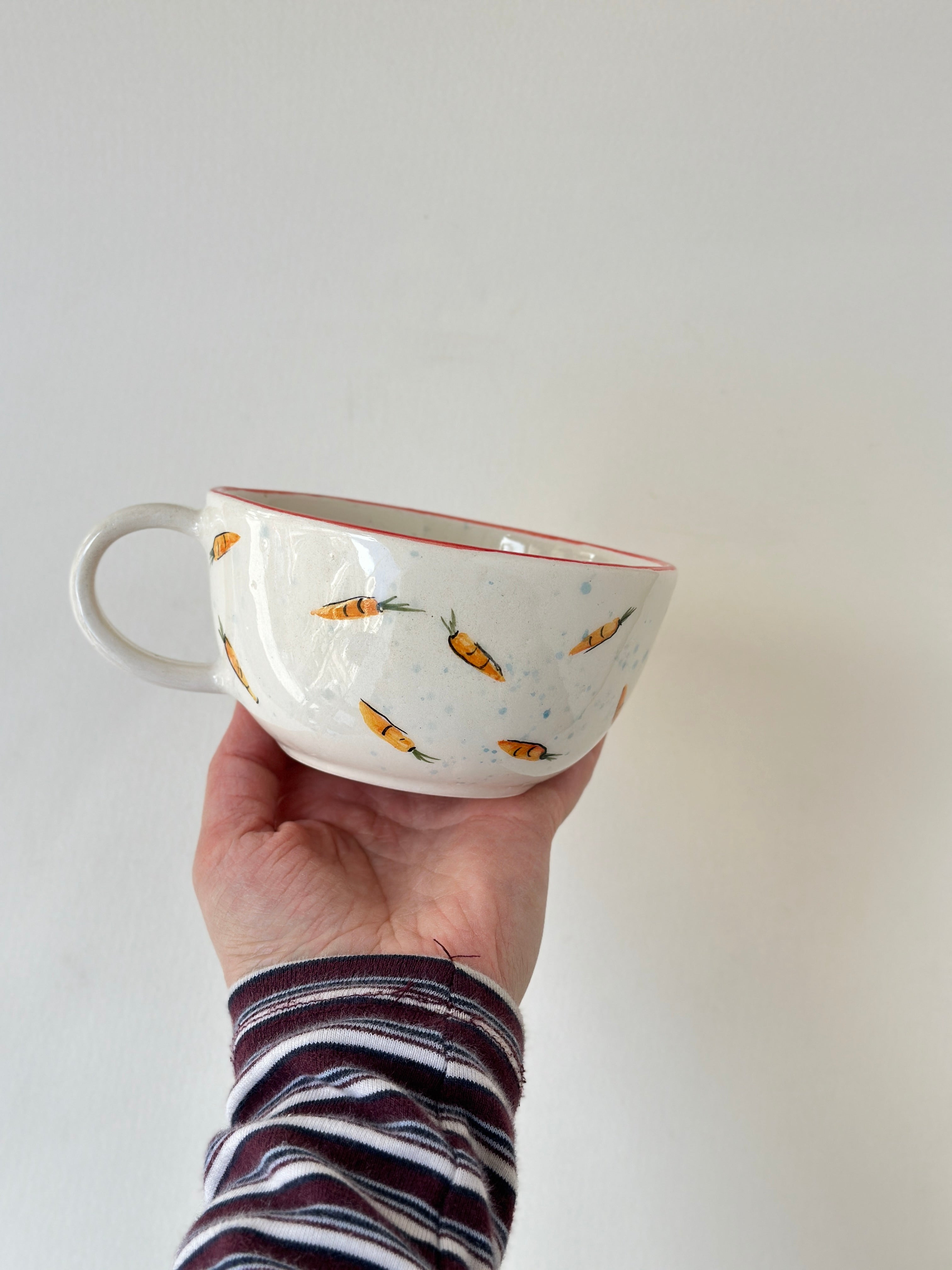 Rabbit handmade mug