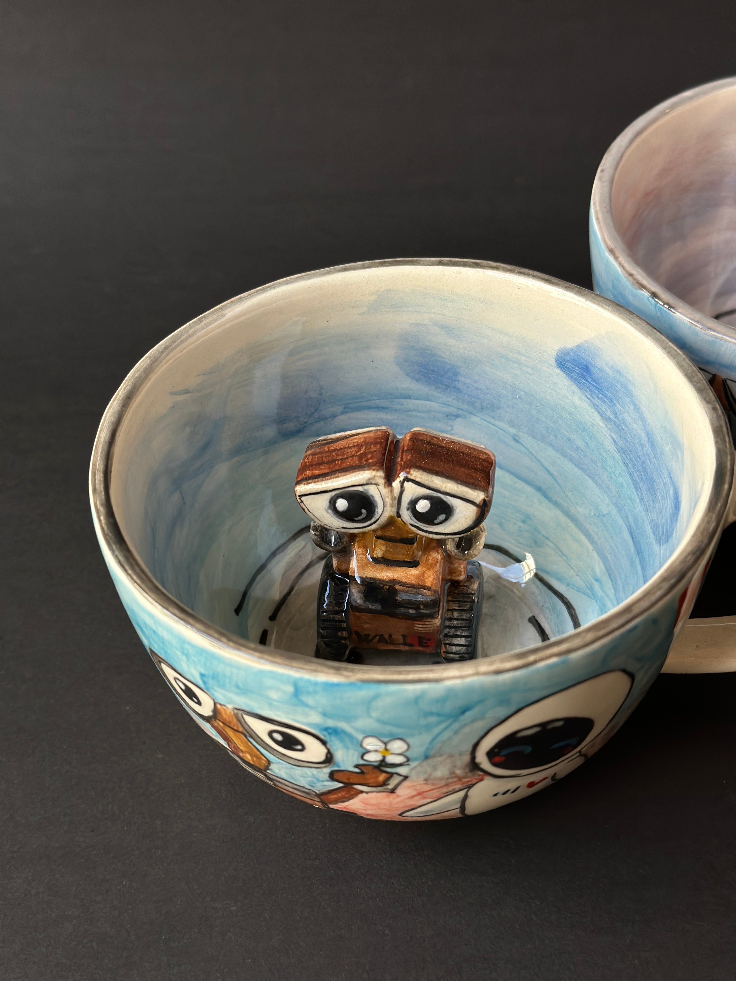 Wall-E handmade mug