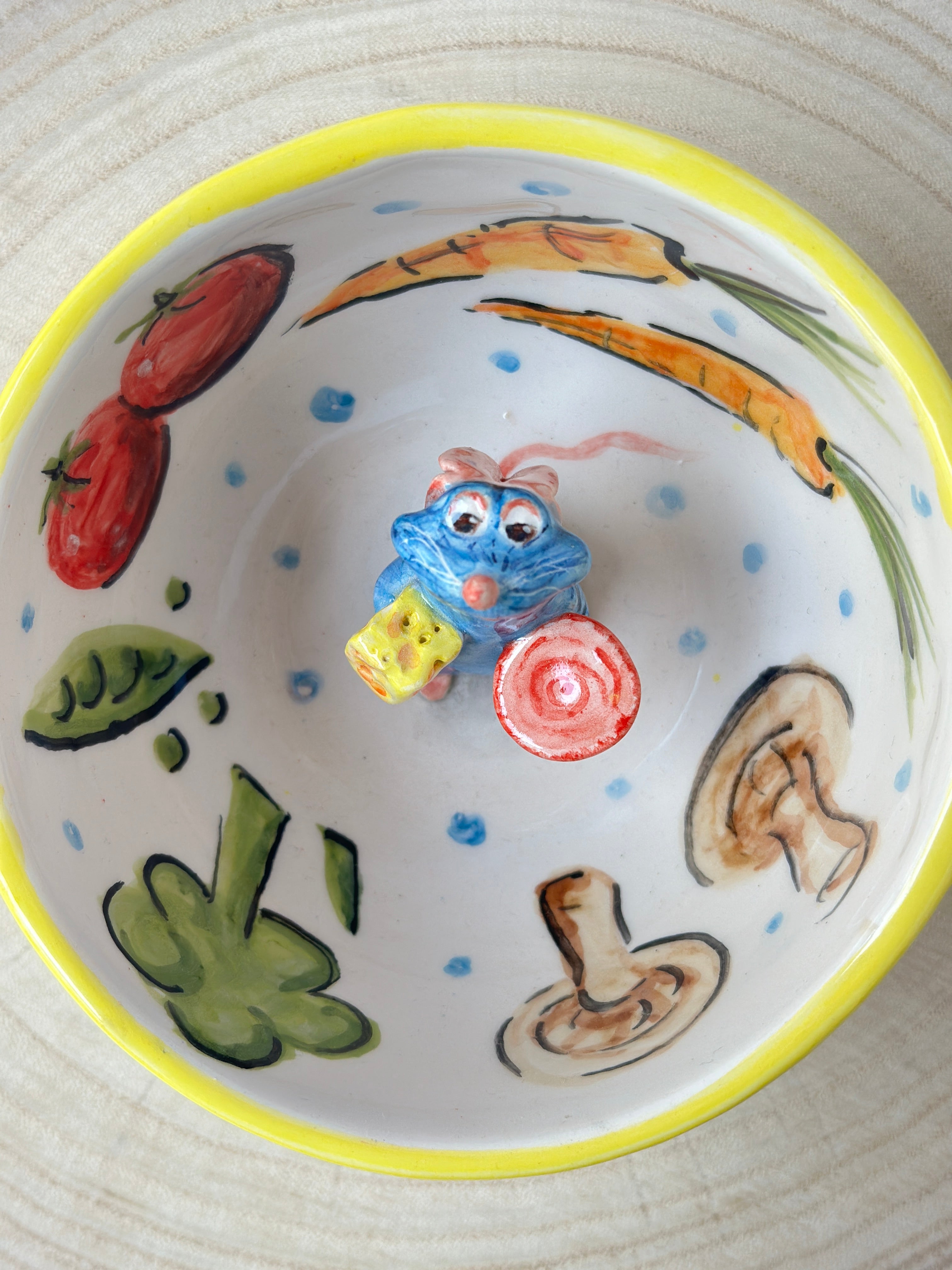 Ratatouille handmade mug