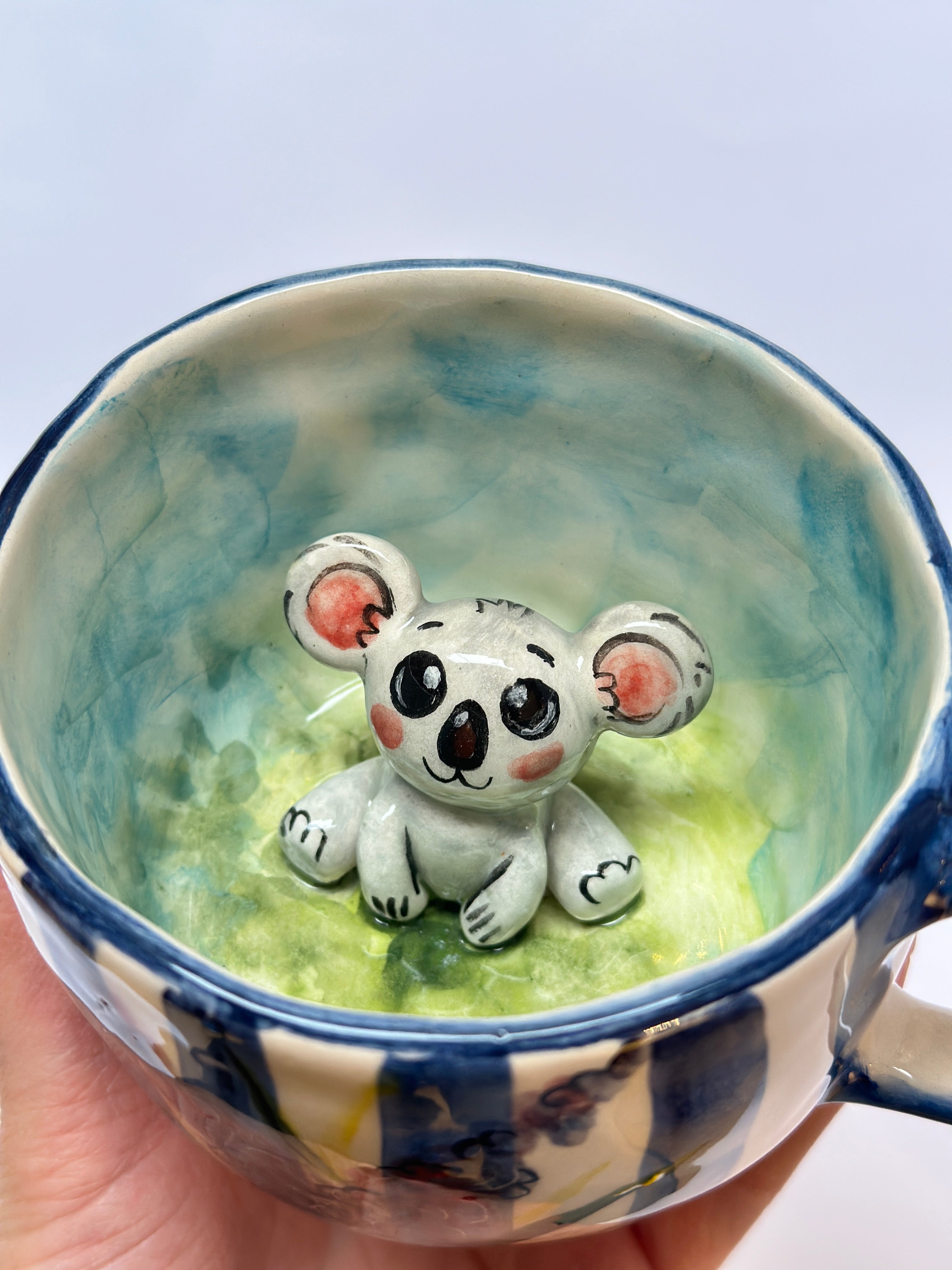 Koala handmade cup