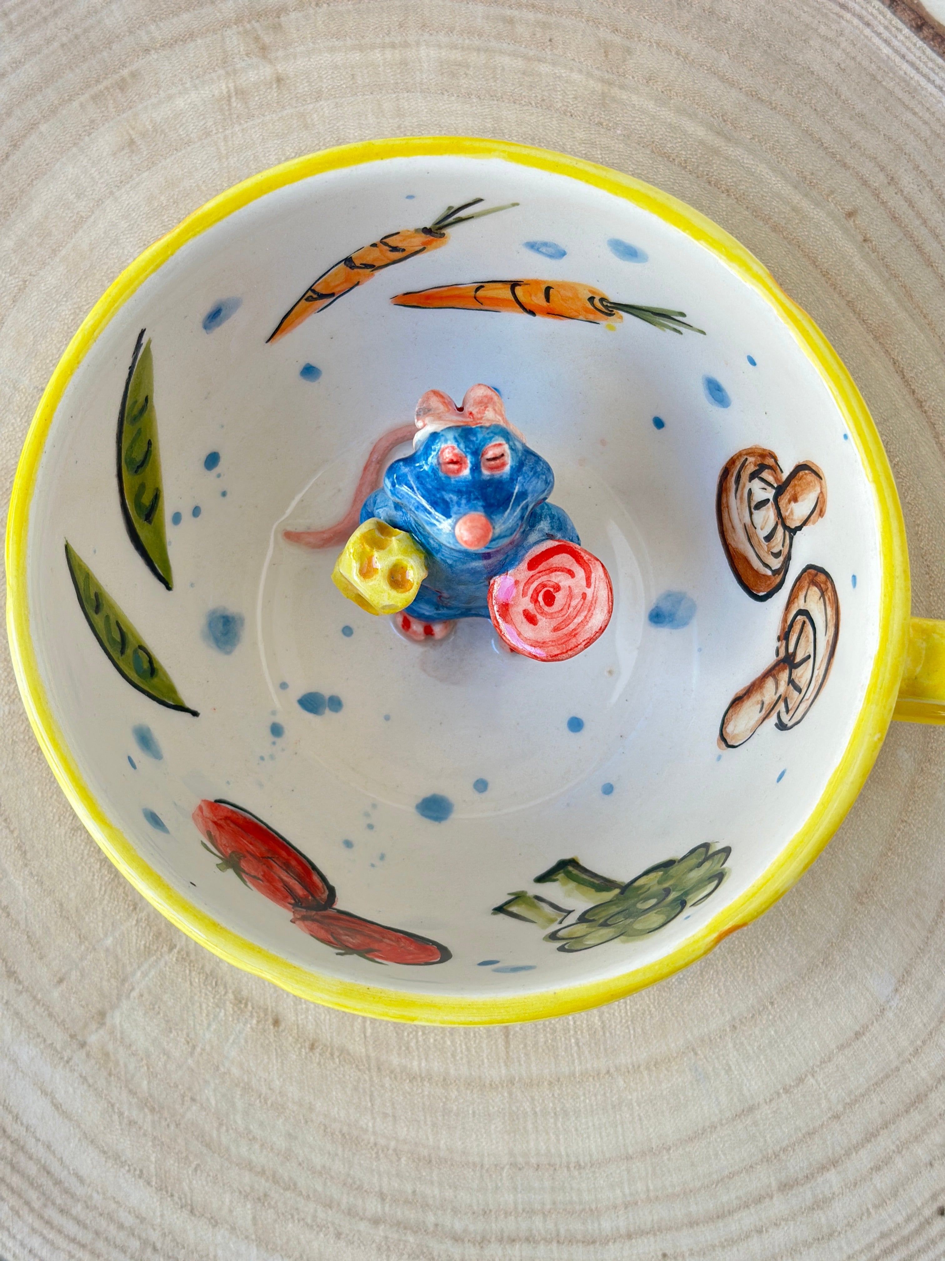 Handmade ceramic mug