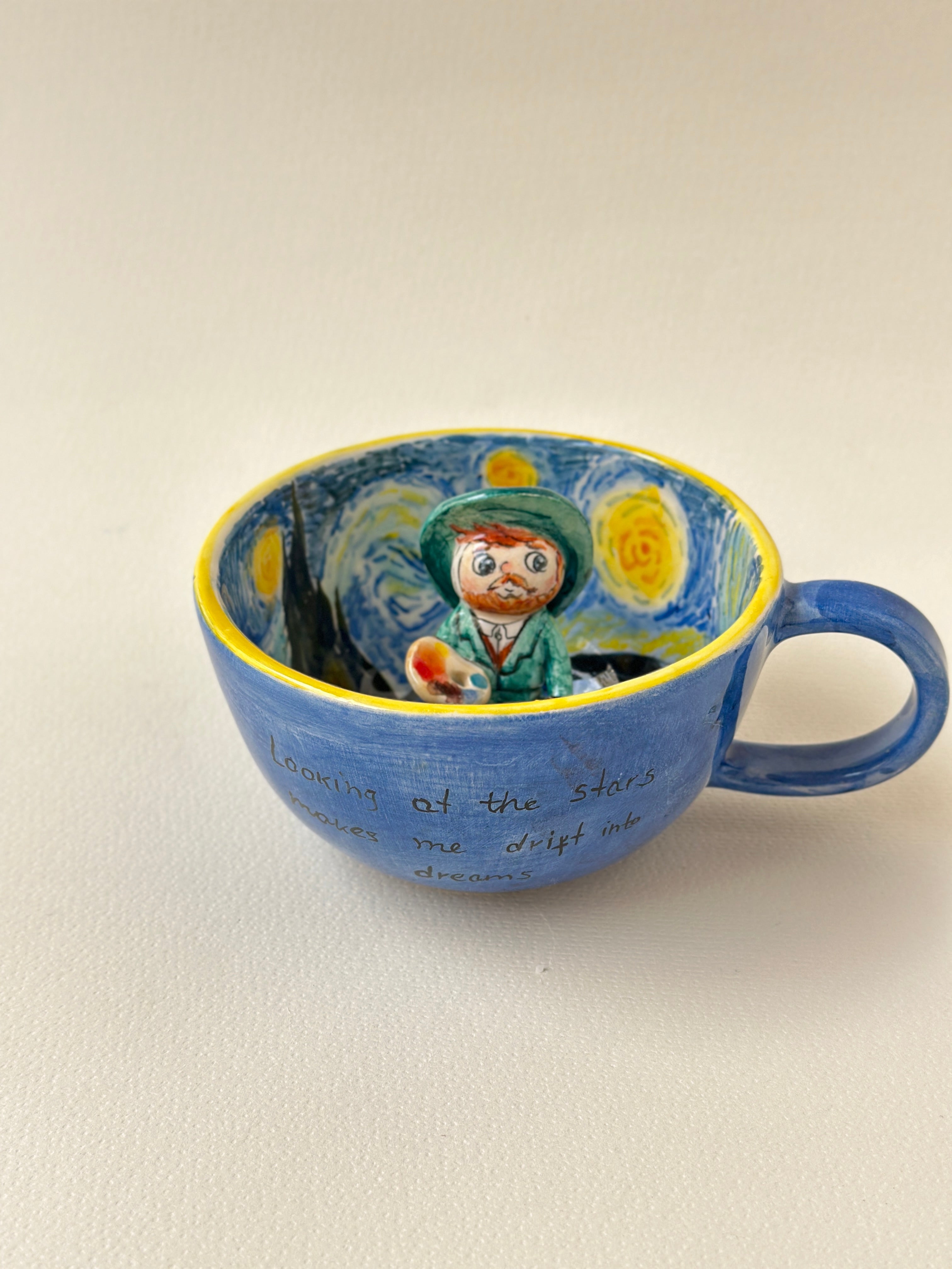 Vincent wan Gogh handmade mug