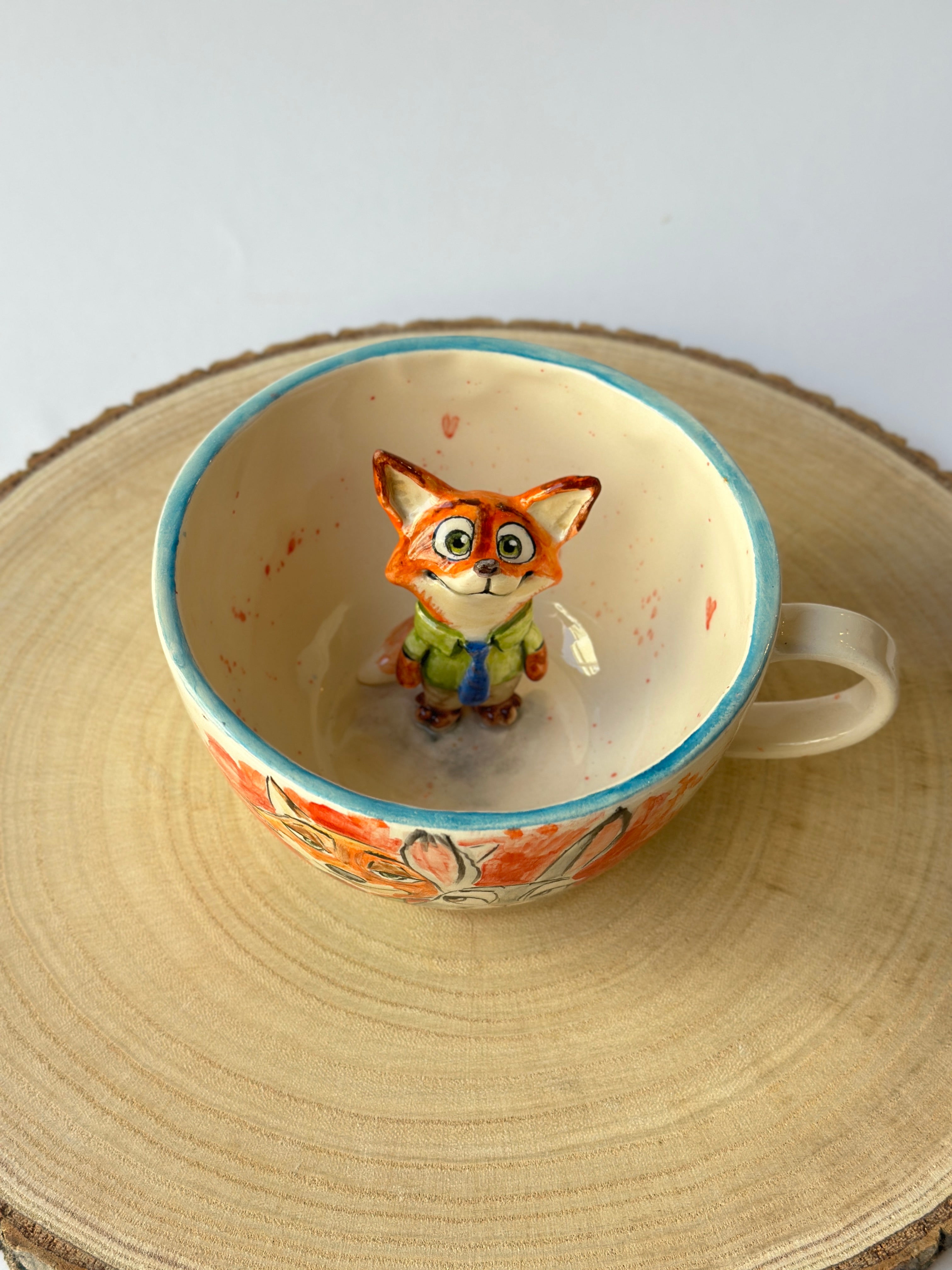 Zootopia Nick handmade mug